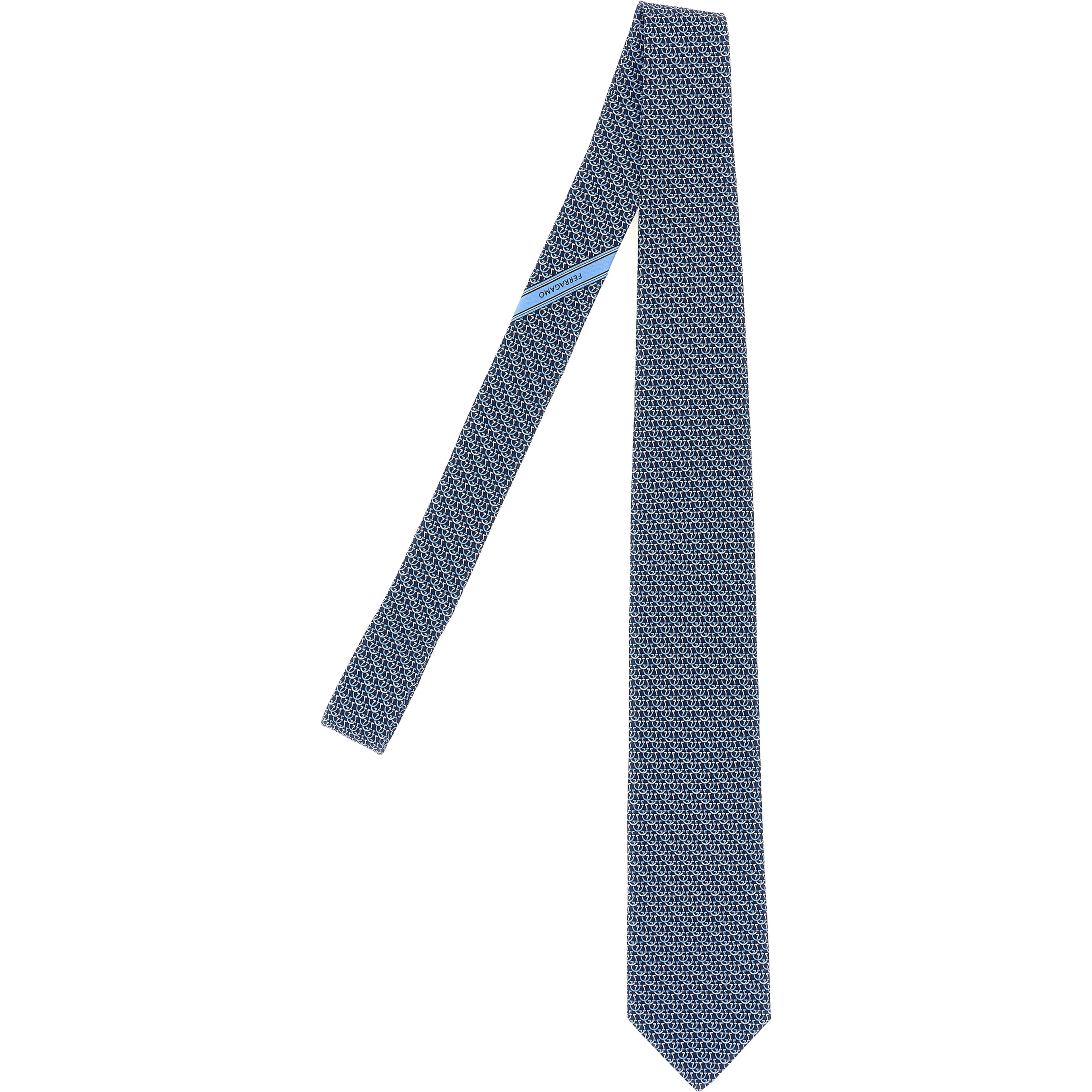 Blue Silk Scarf