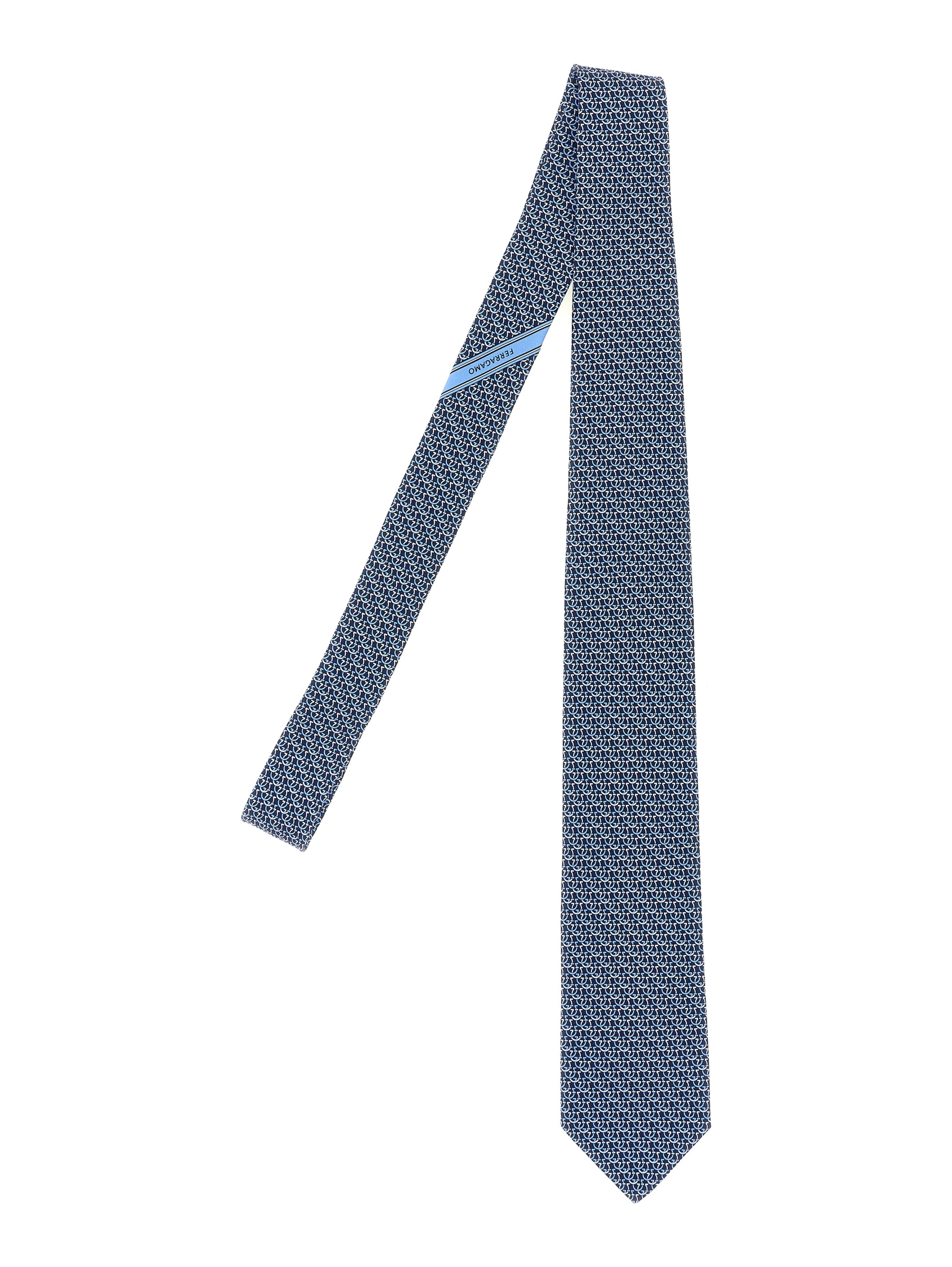Blue Silk Scarf
