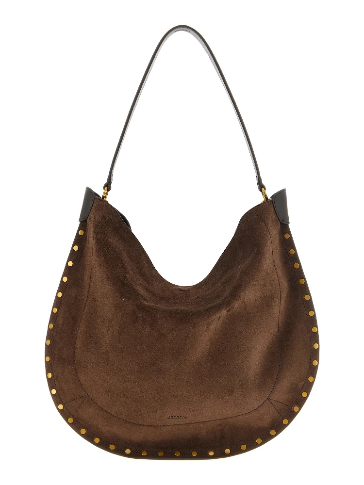 Brown Cowhide Shoulder Bag