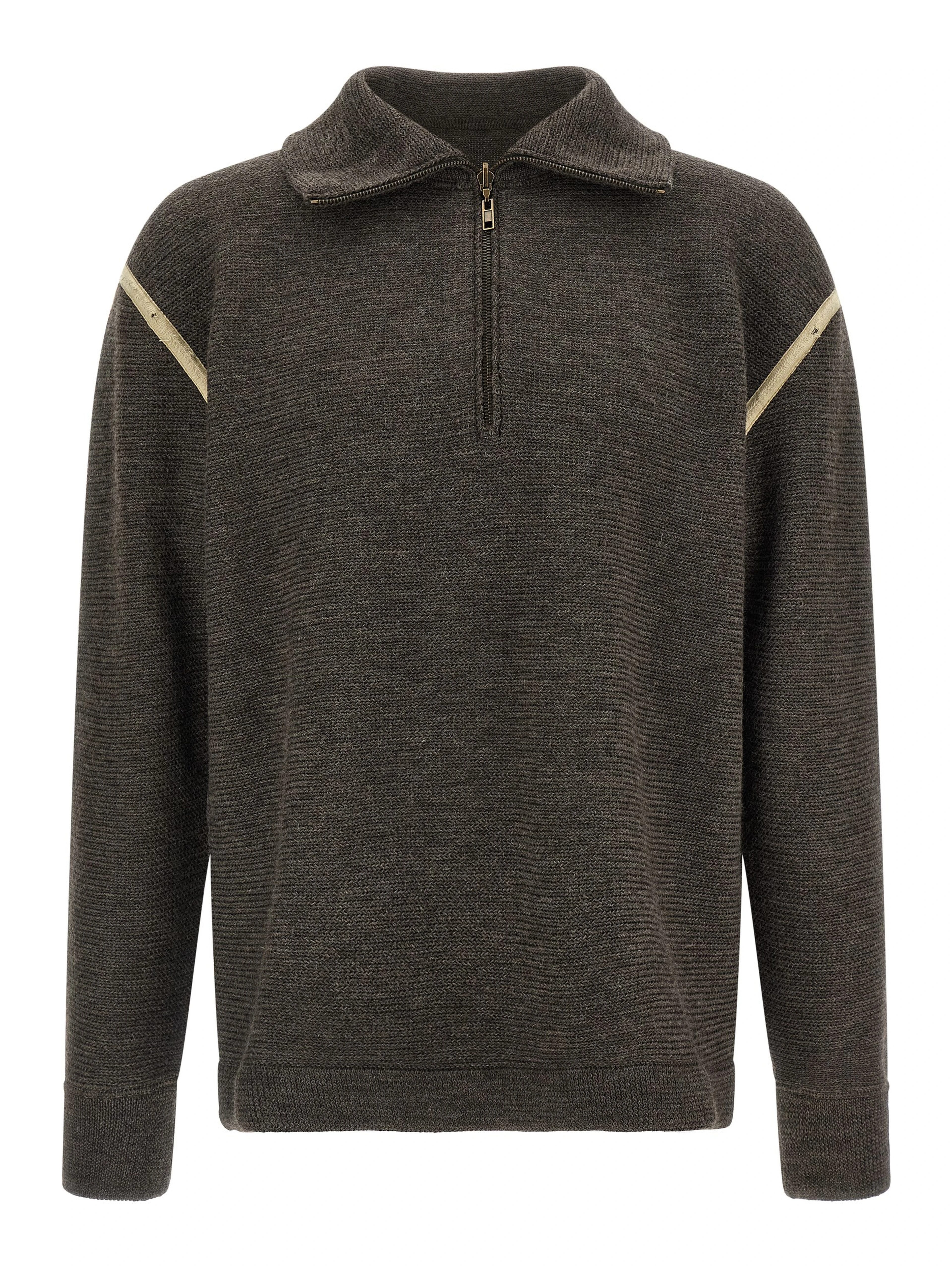 Gray Wool Cardigan