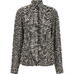 Gray Viscose Blouse