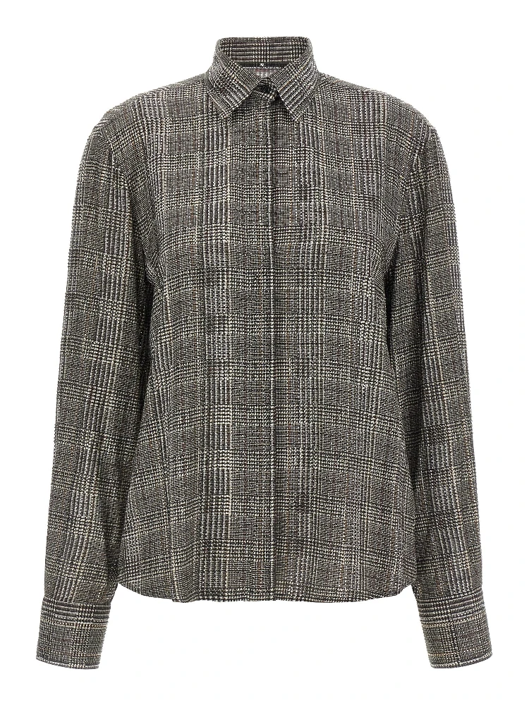 Gray Viscose Blouse