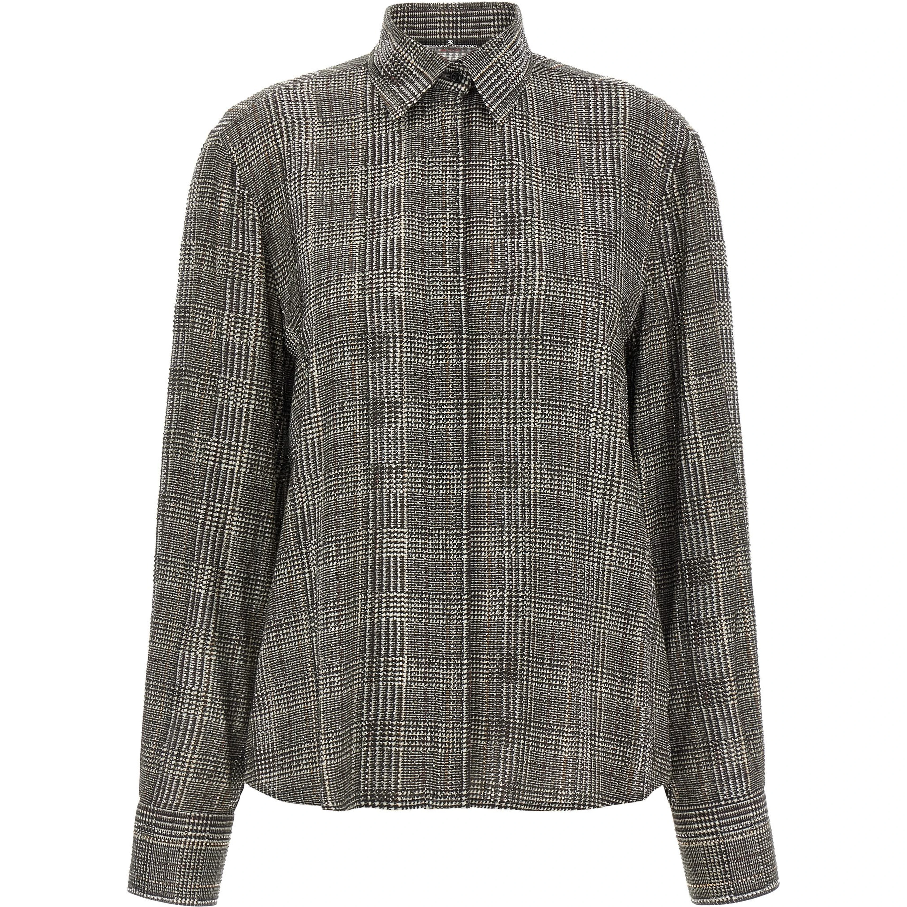 Gray Viscose Blouse