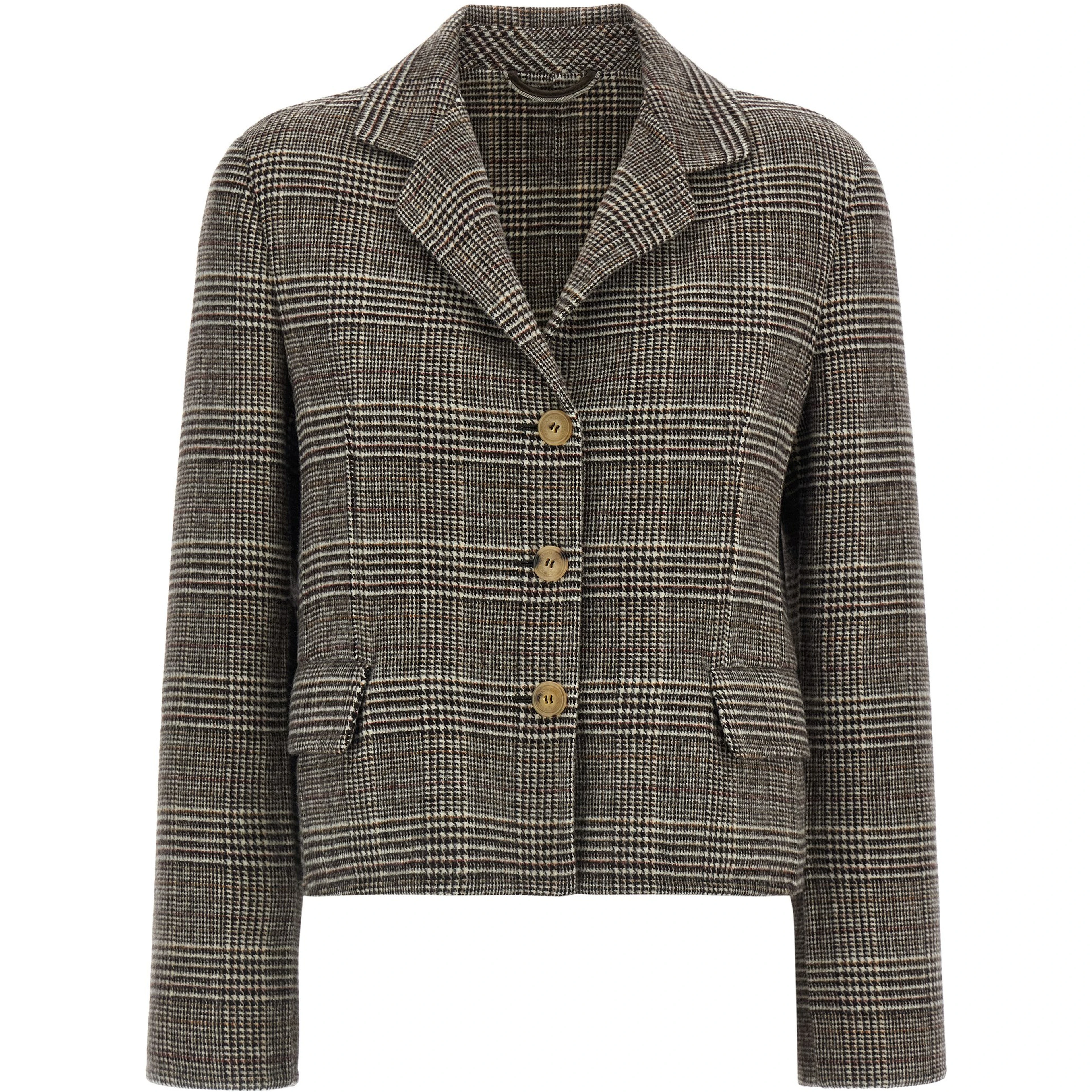 Multicolor Virgin Wool Blazer