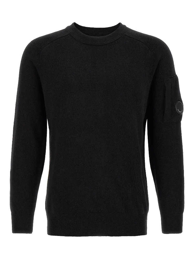 Black Wool Cardigan