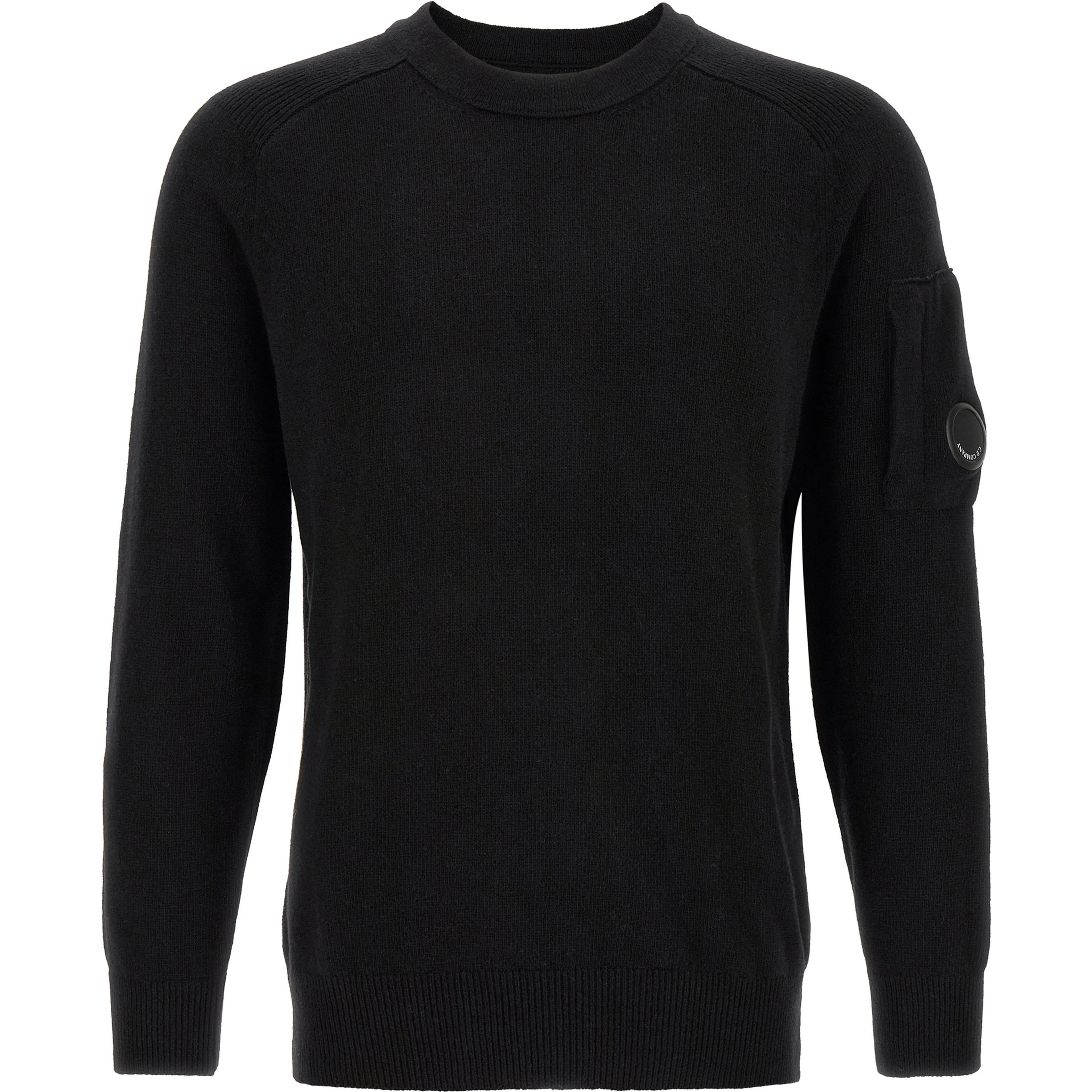 Black Wool Cardigan