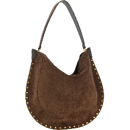 Brown Cowhide Shoulder Bag
