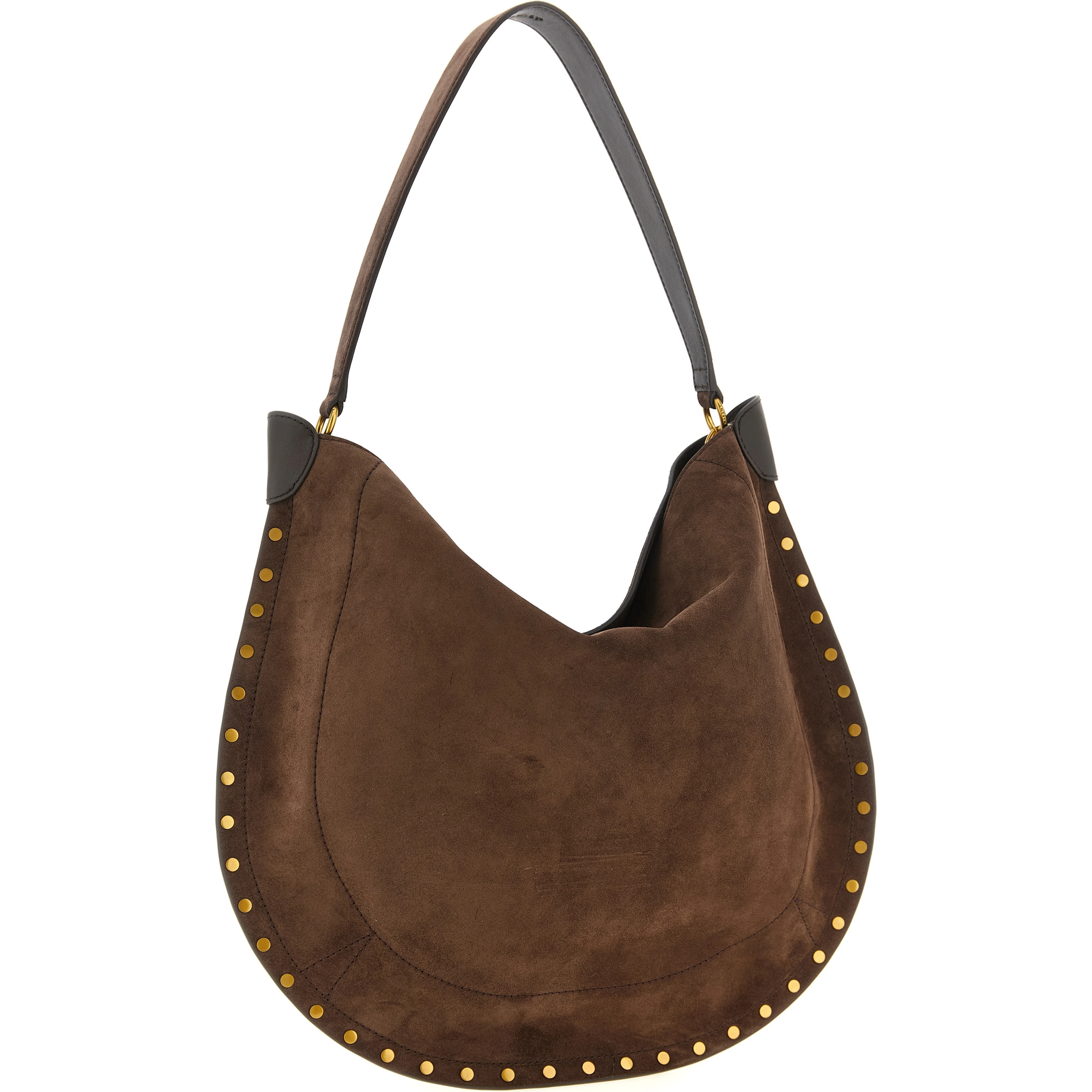 Brown Cowhide Shoulder Bag