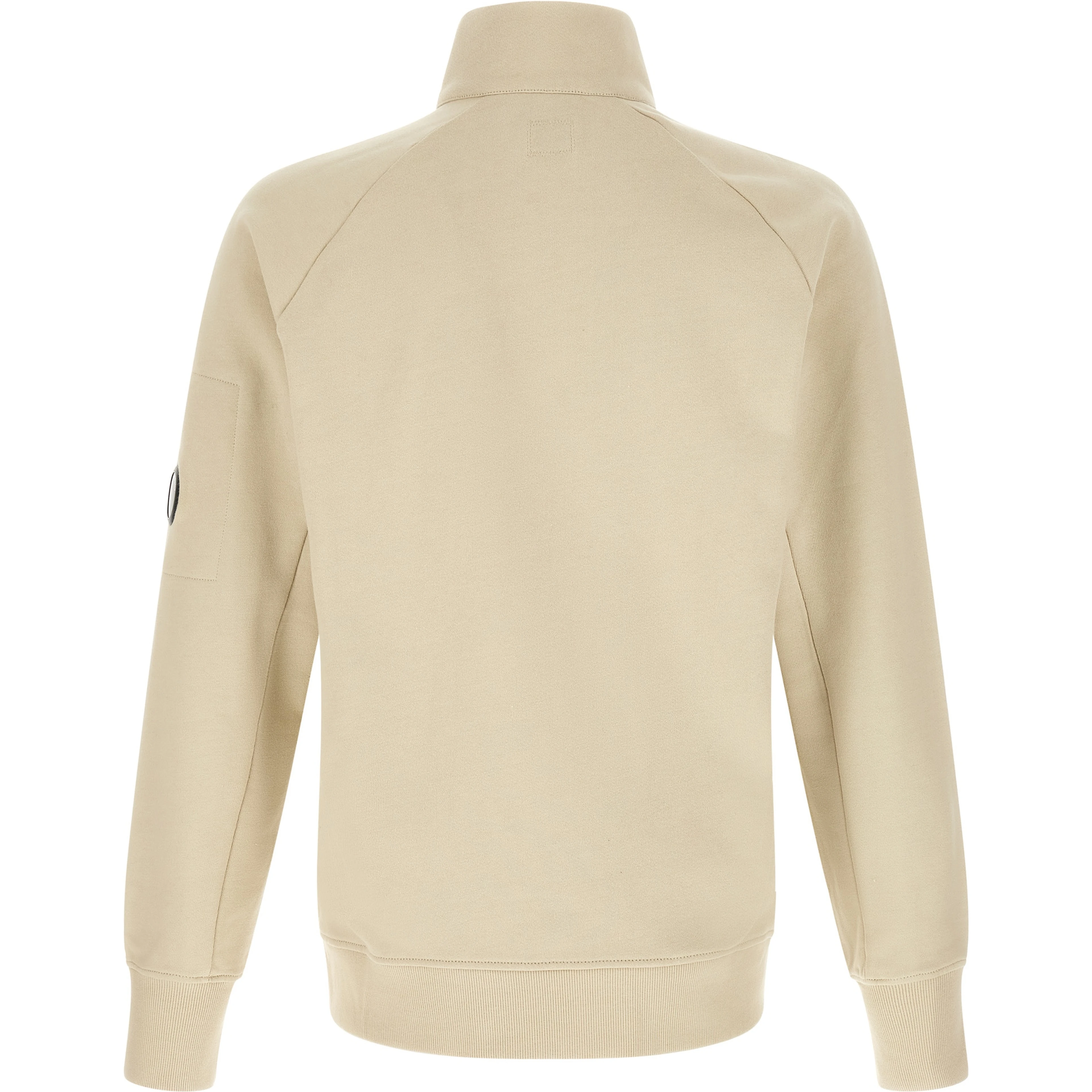Beige Cotton Sweatshirt
