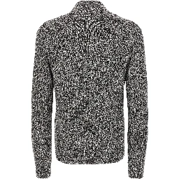 Bicolor Wool Cardigan