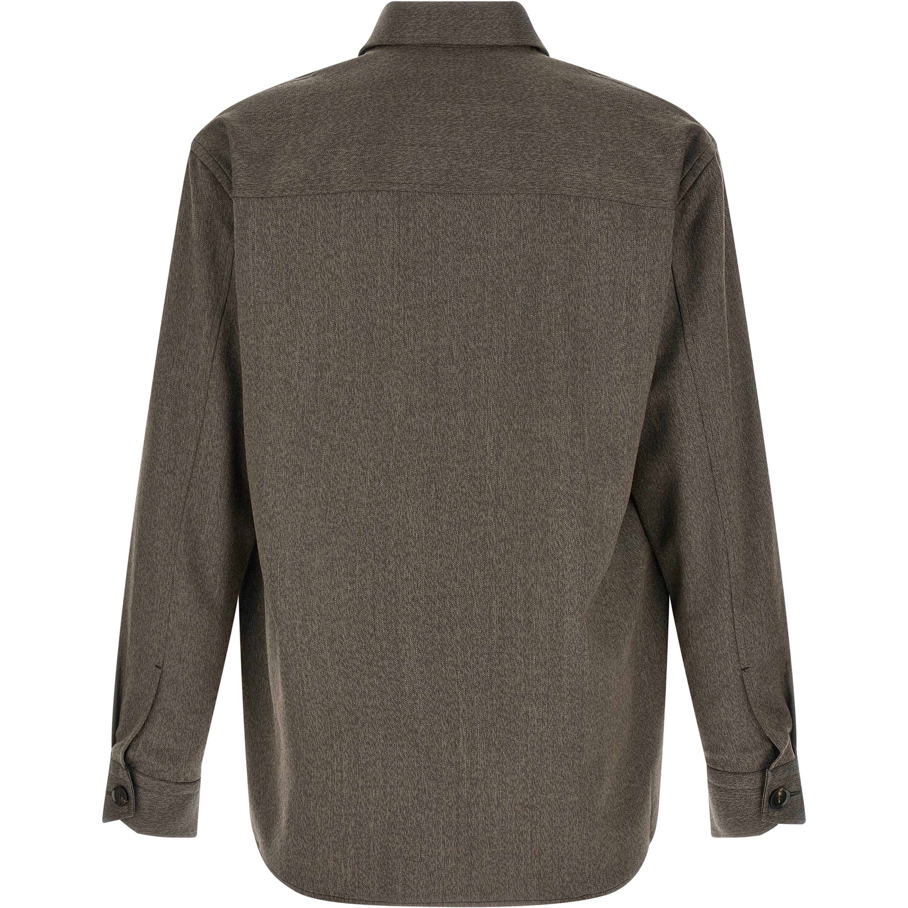 Brown Wool Blouse
