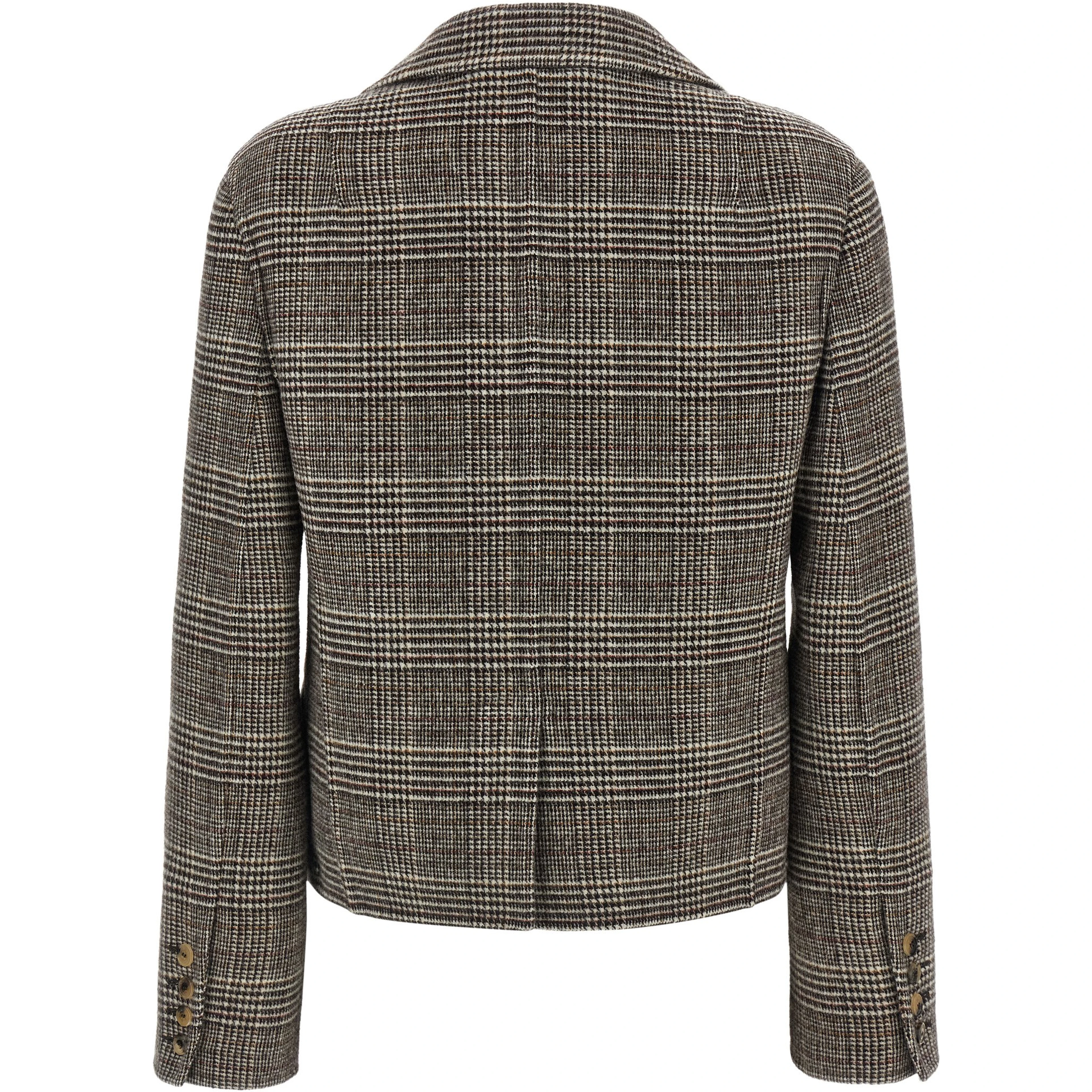 Multicolor Virgin Wool Blazer