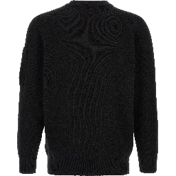 Black Wool Cardigan