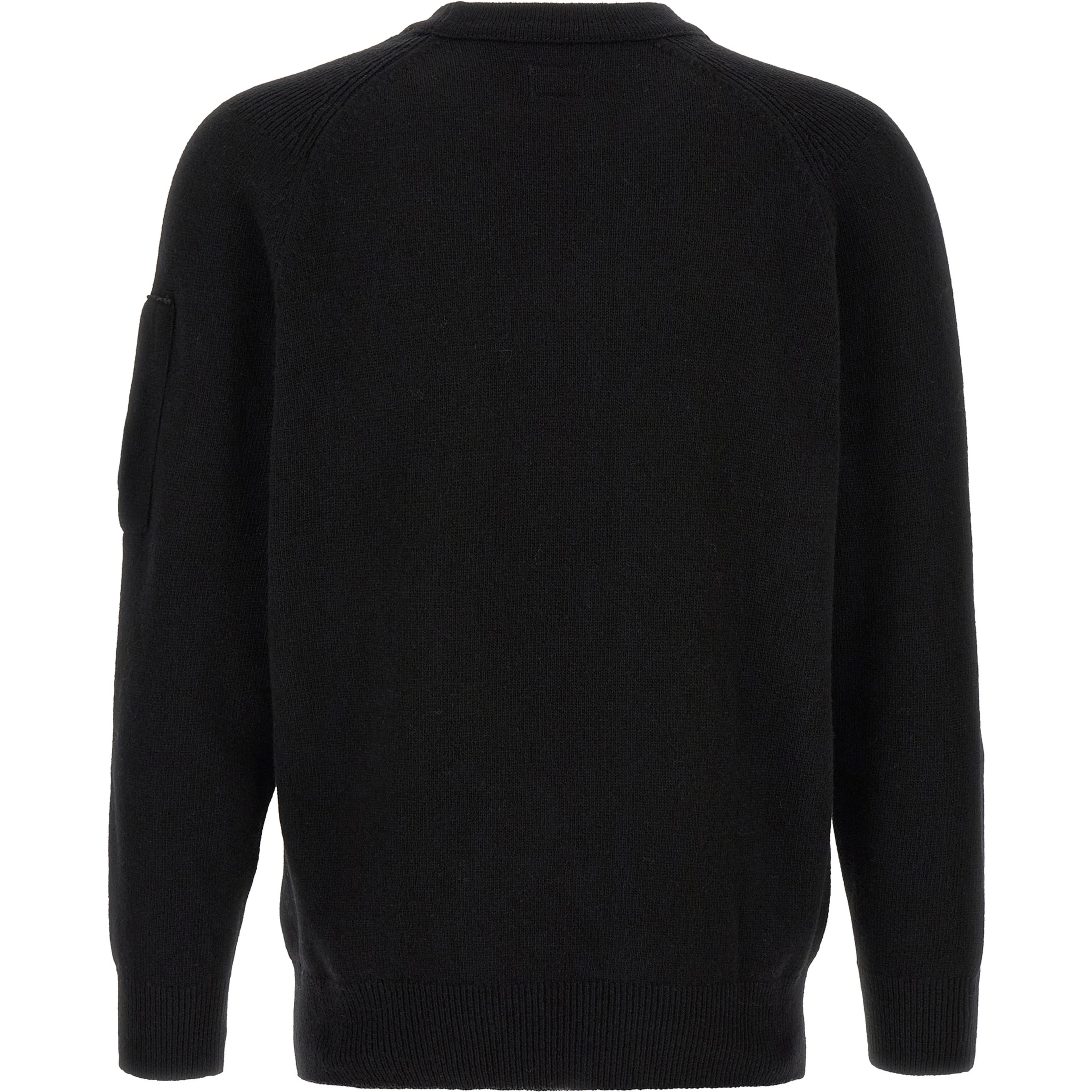 Black Wool Cardigan