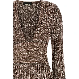 Multicolor Viscose Long Dress