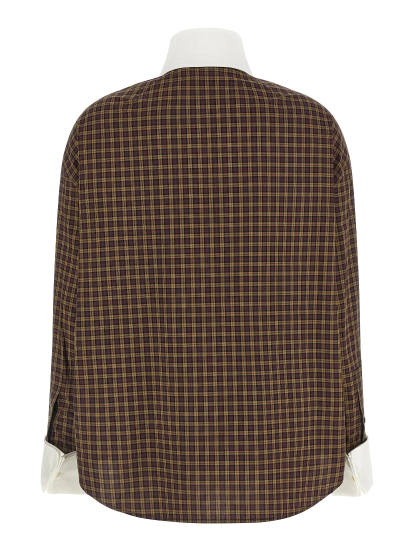 Brown Cotton Blouse