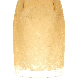 Multicolor Polyester Midi Skirt