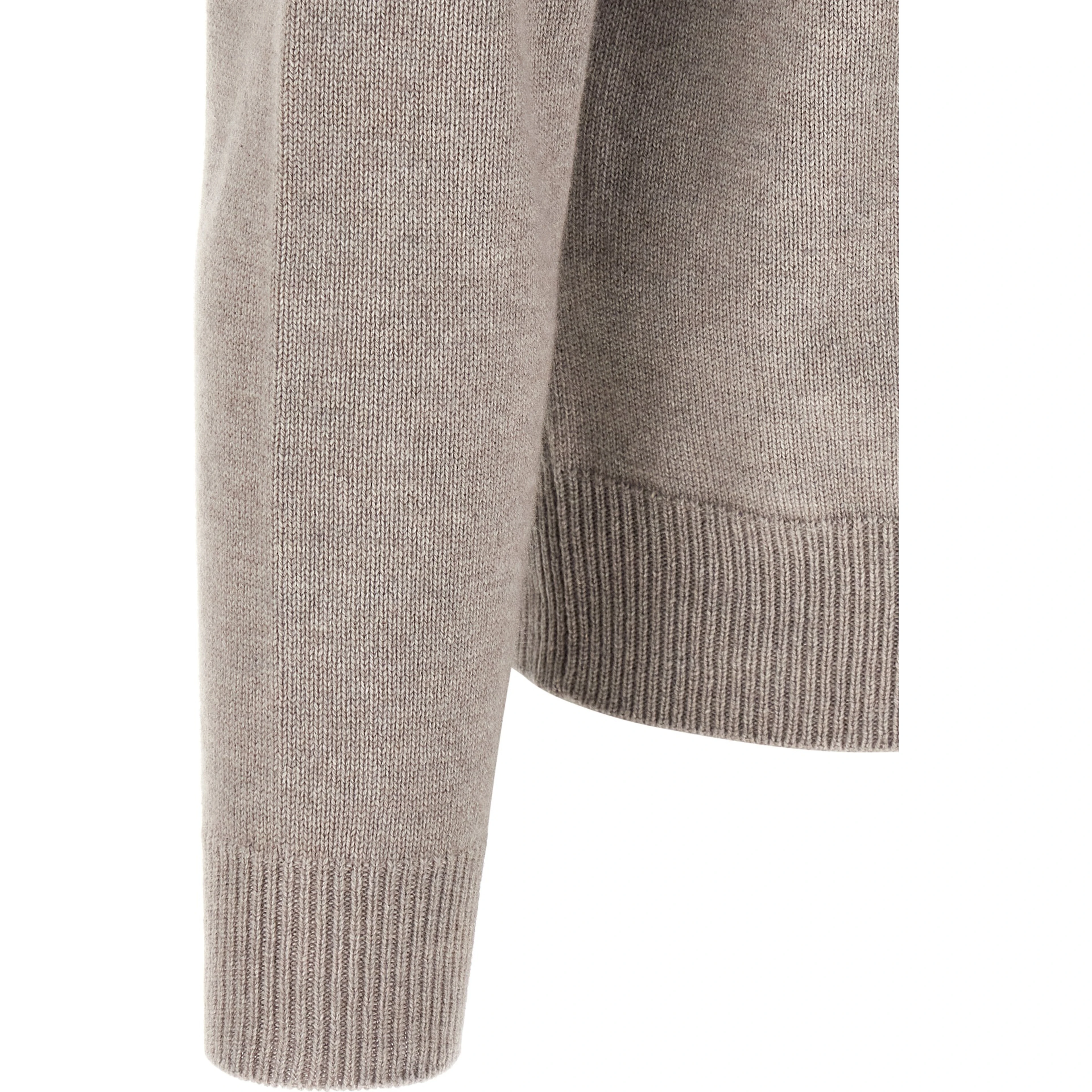 Beige Cashmere Cardigan