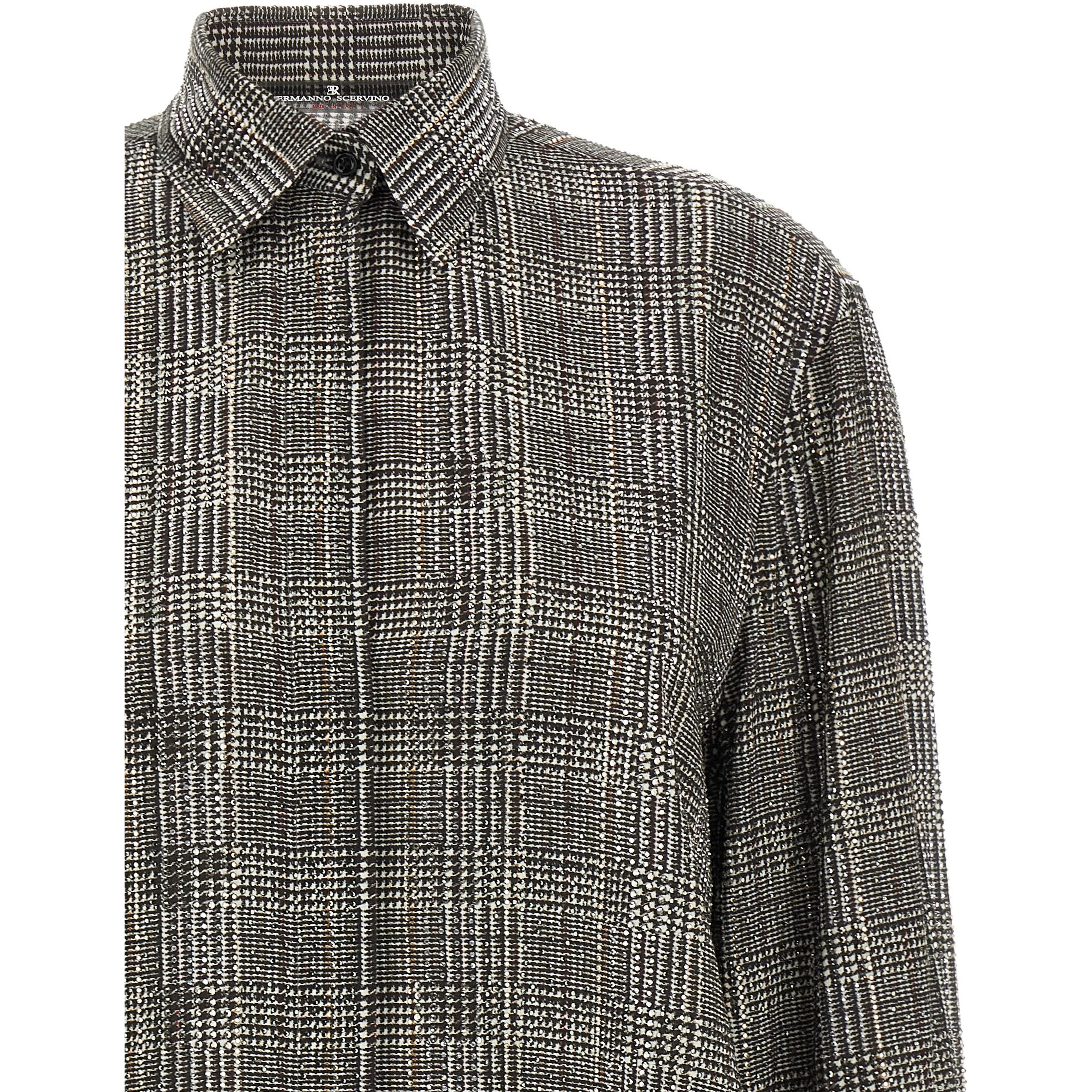 Gray Viscose Blouse