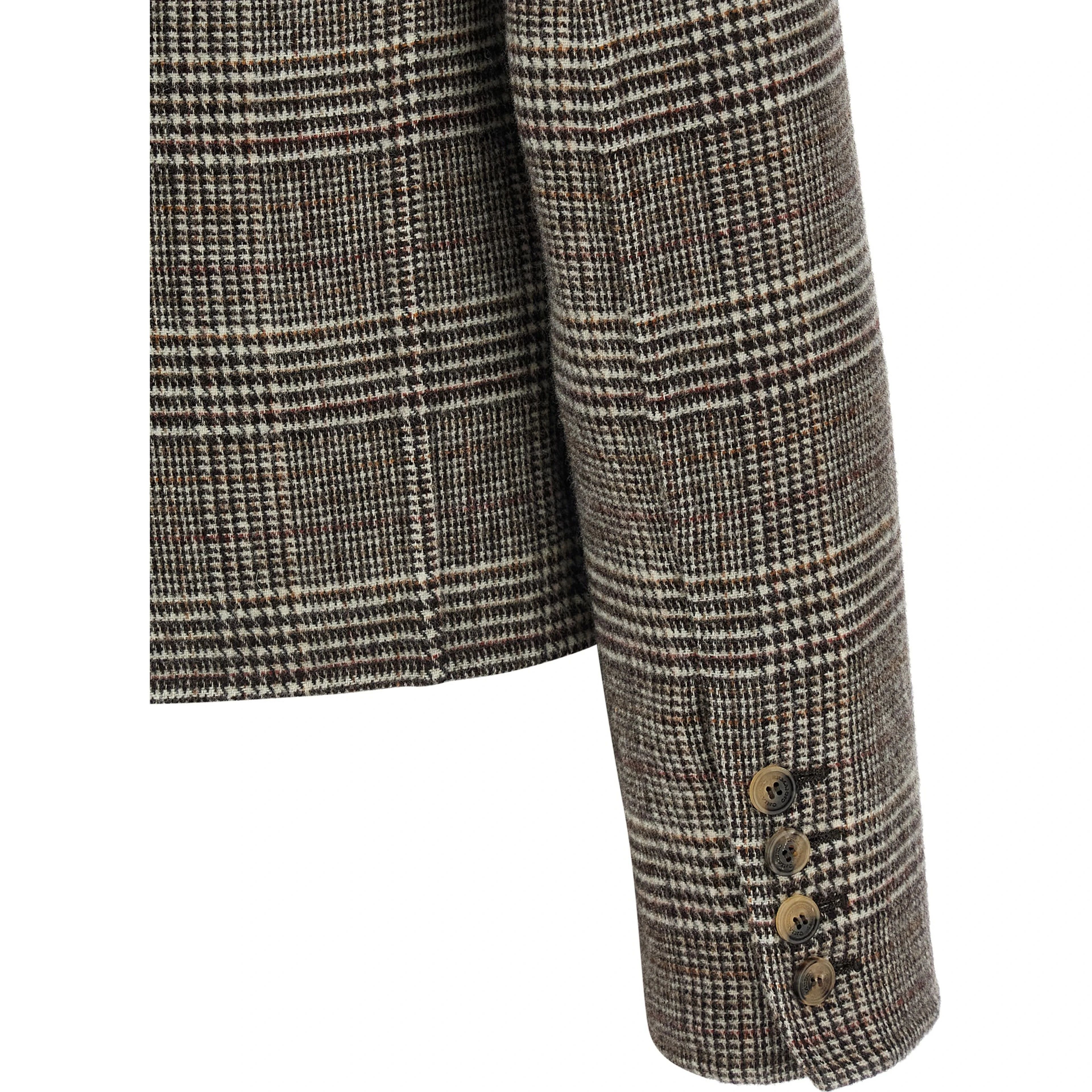 Multicolor Virgin Wool Blazer