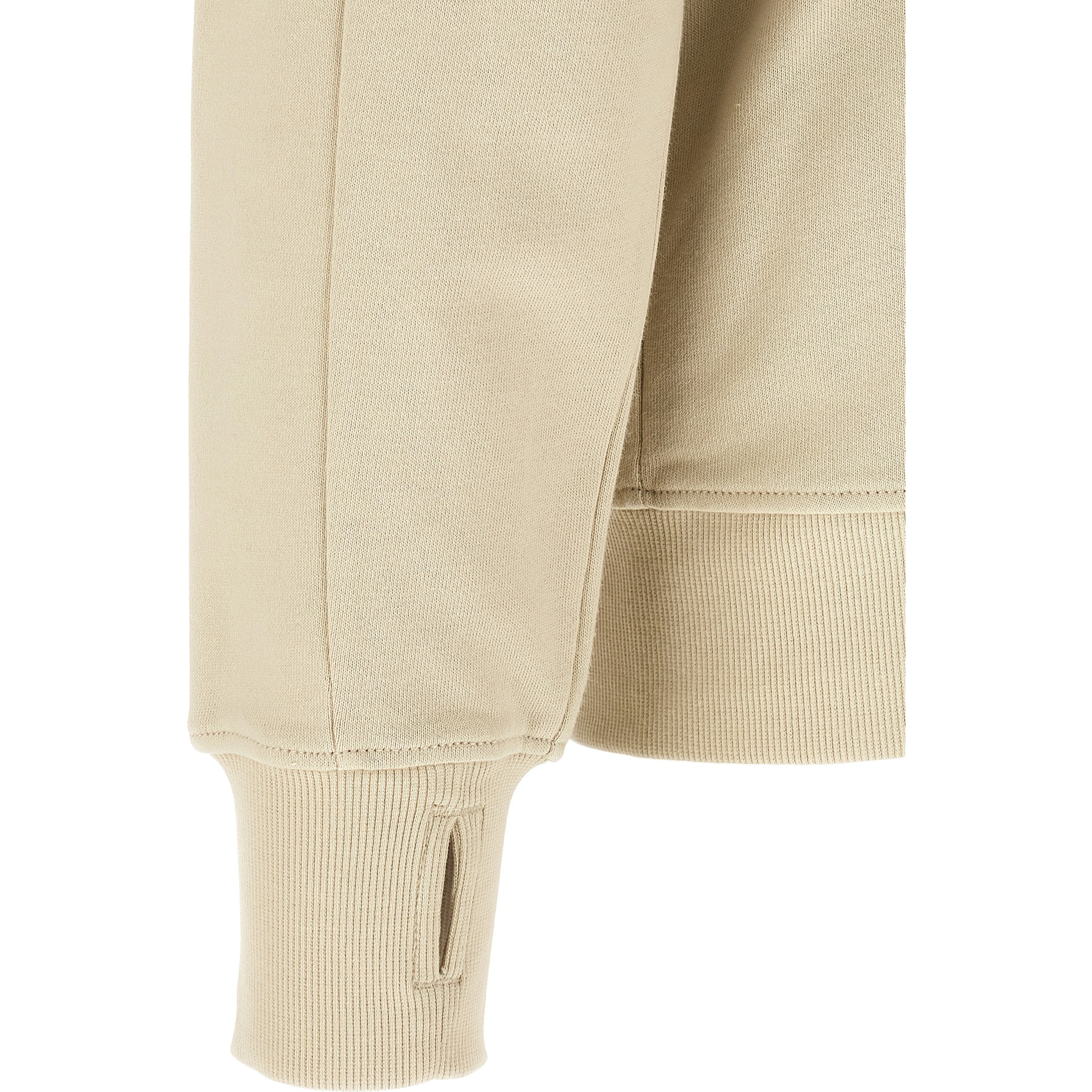 Beige Cotton Sweatshirt