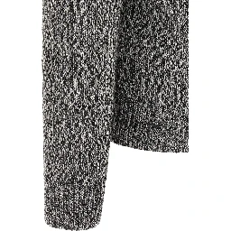 Bicolor Wool Cardigan