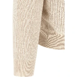 Beige Cashmere Sweatshirt