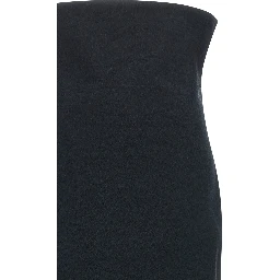 Black Paper Mini Skirt