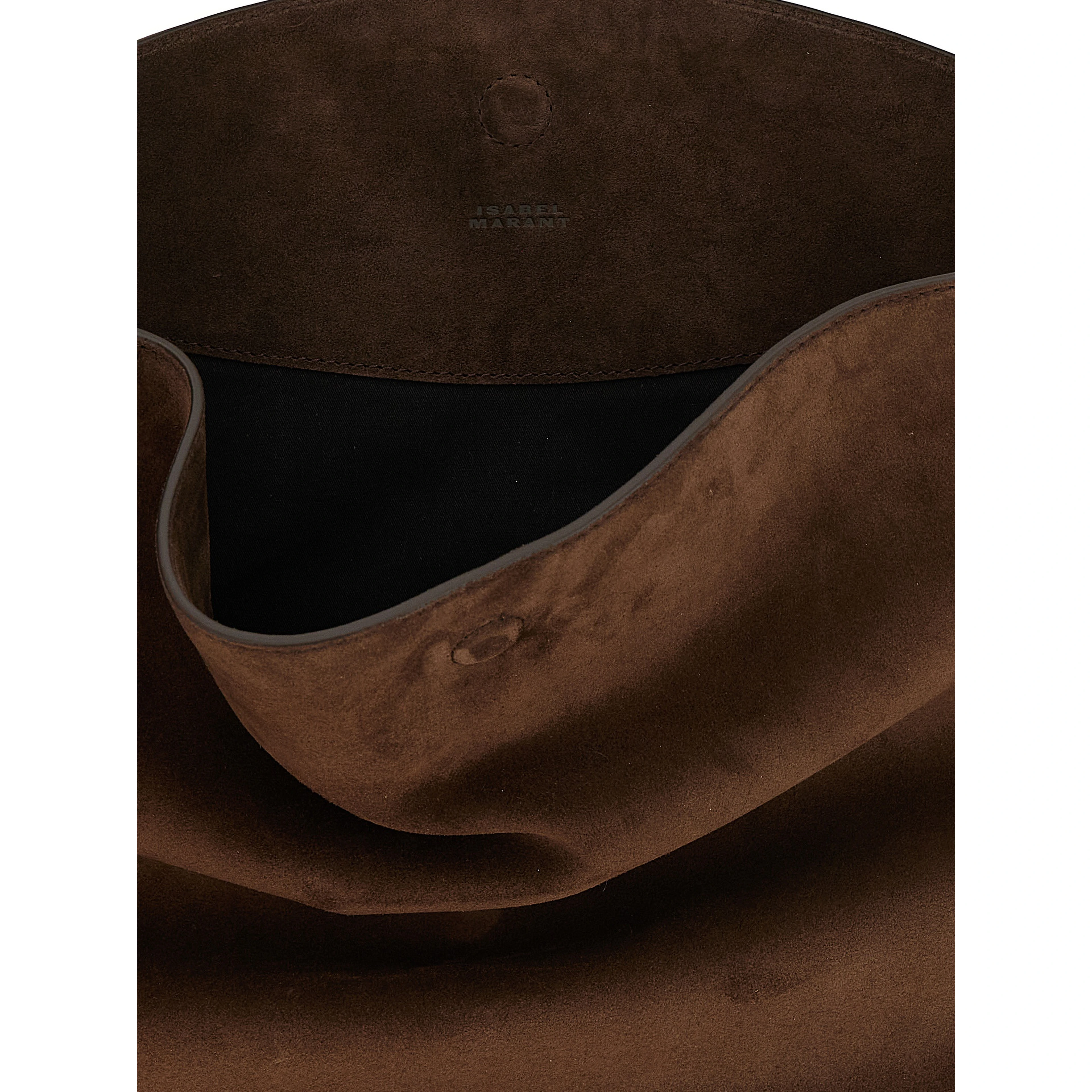 Brown Cowhide Shoulder Bag
