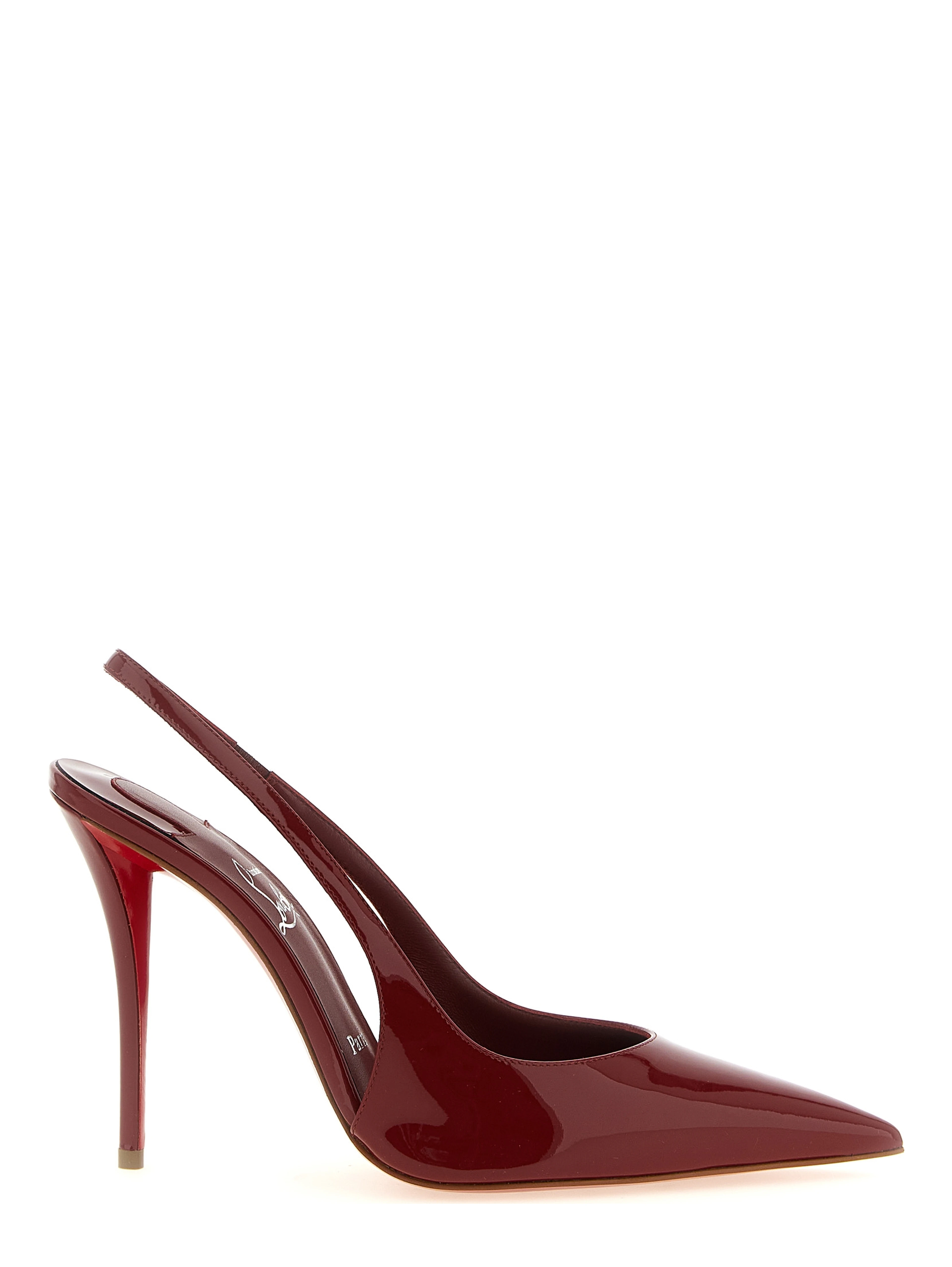 Red Calfskin High Heel Pumps