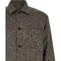 Brown Wool Blouse