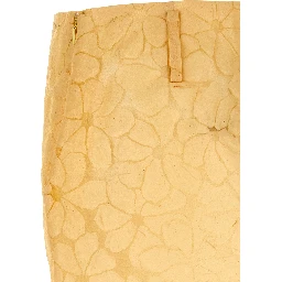 Multicolor Polyester Midi Skirt