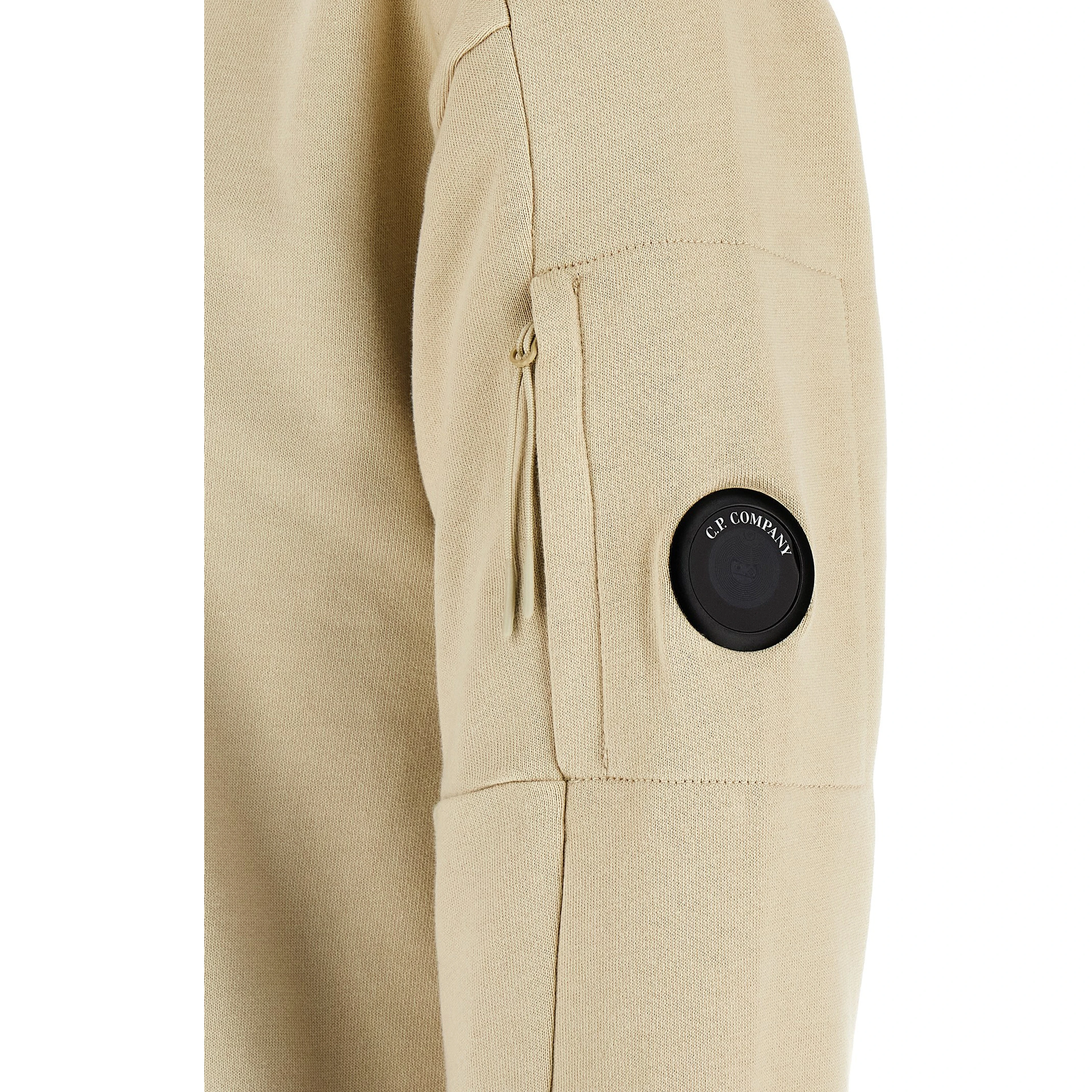 Beige Cotton Sweatshirt