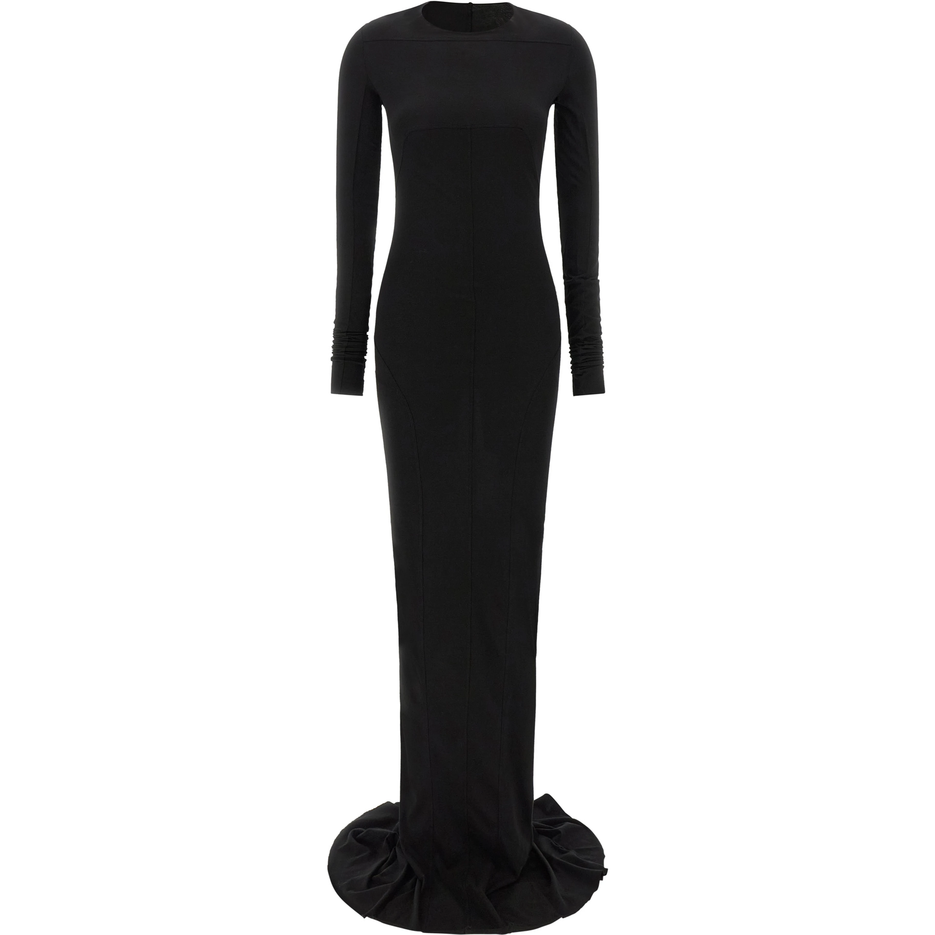 Black Cotton Long Dress