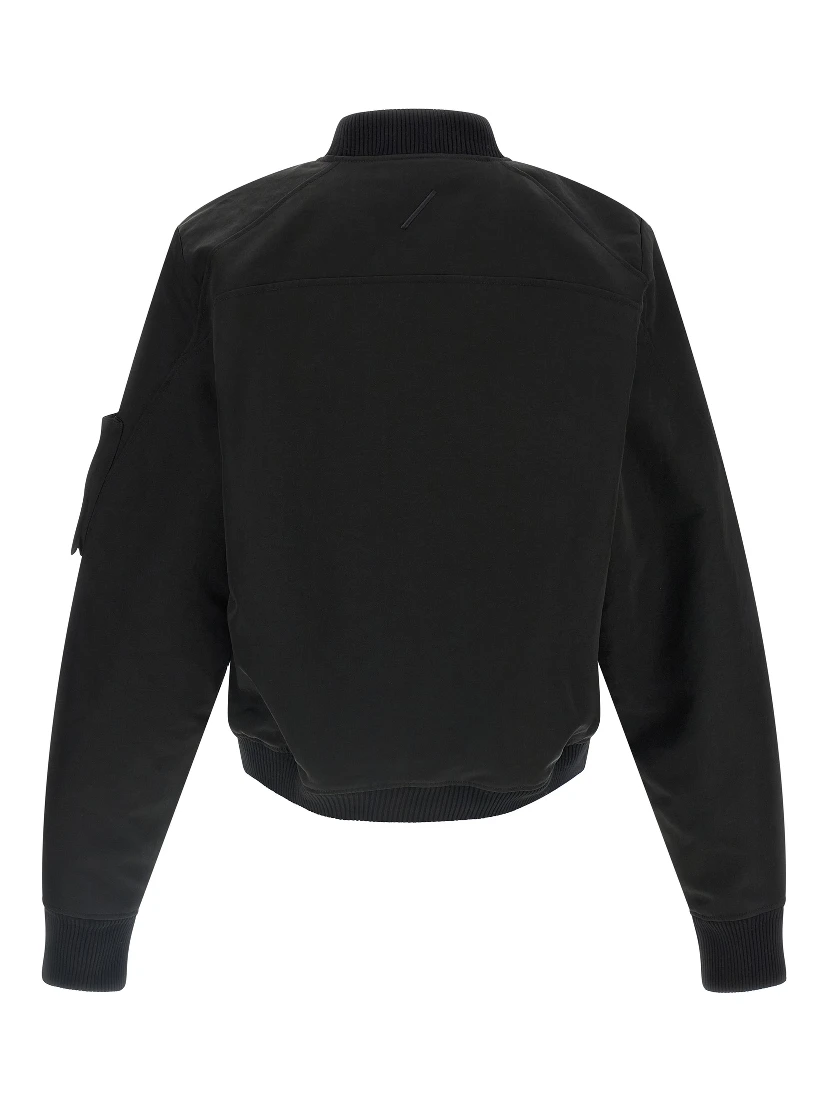 Black Recycled Polyamide Bomber