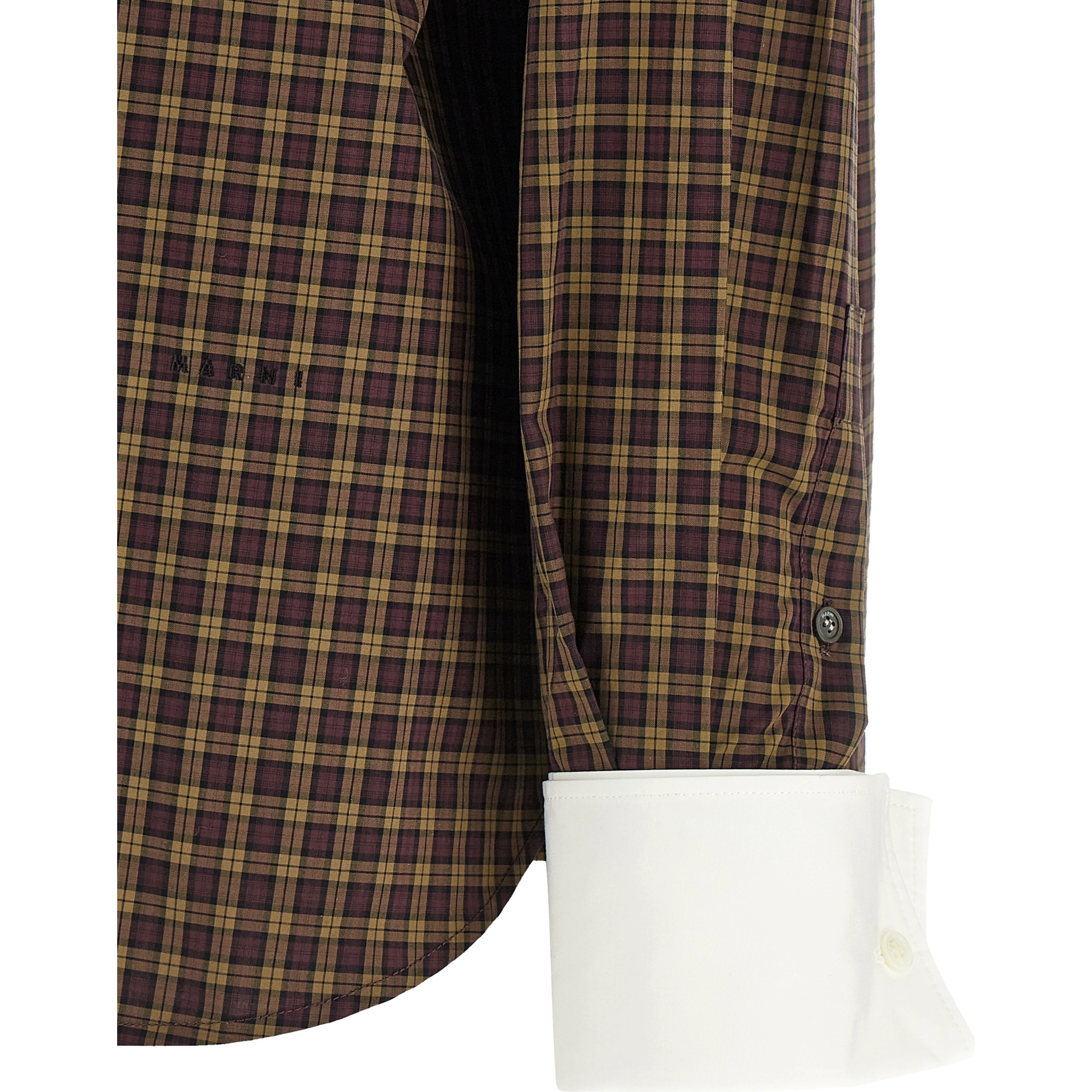 Brown Cotton Blouse