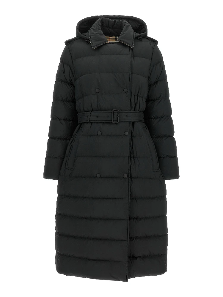 Black Polyamide Coat