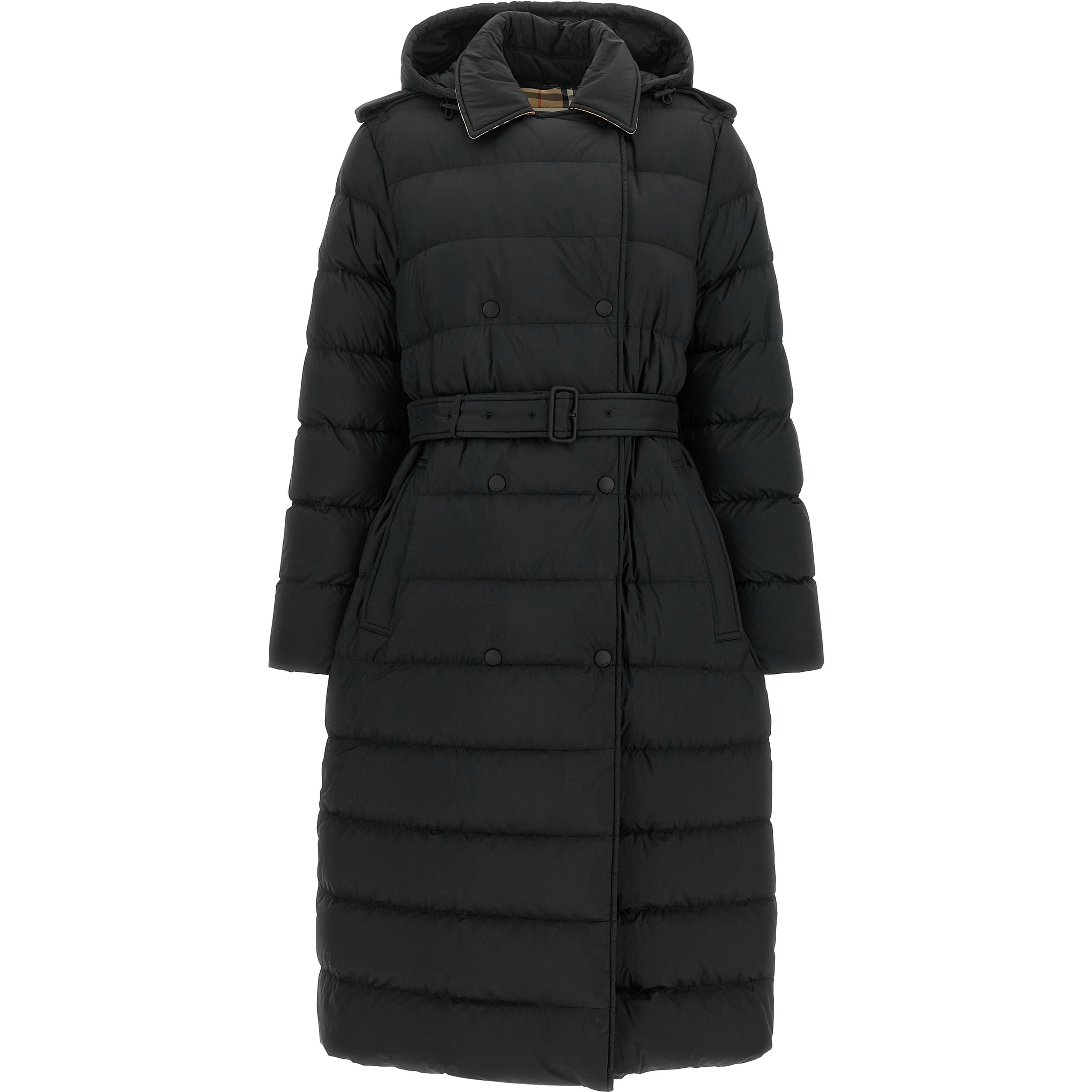 Black Polyamide Coat