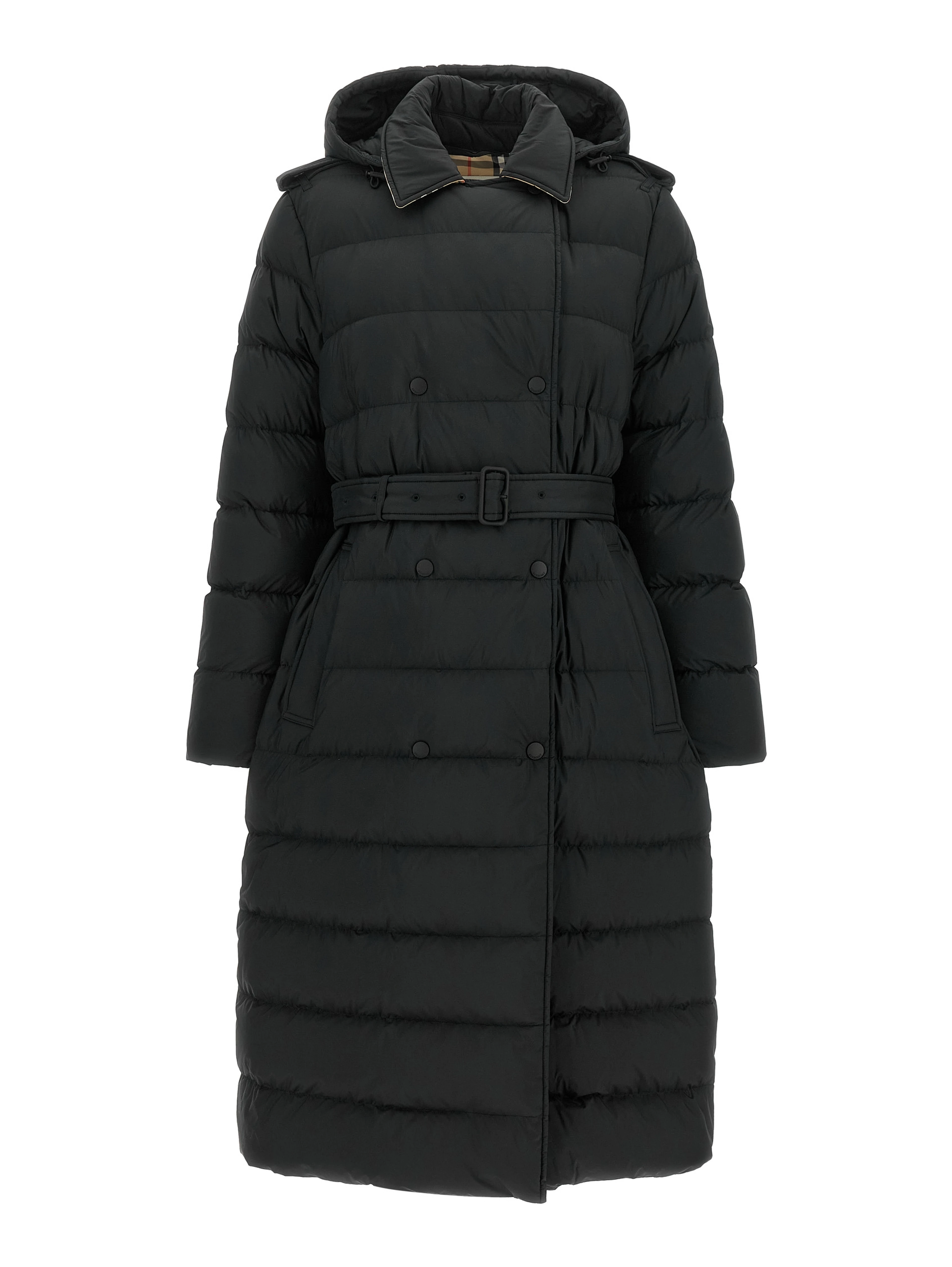 Black Polyamide Coat