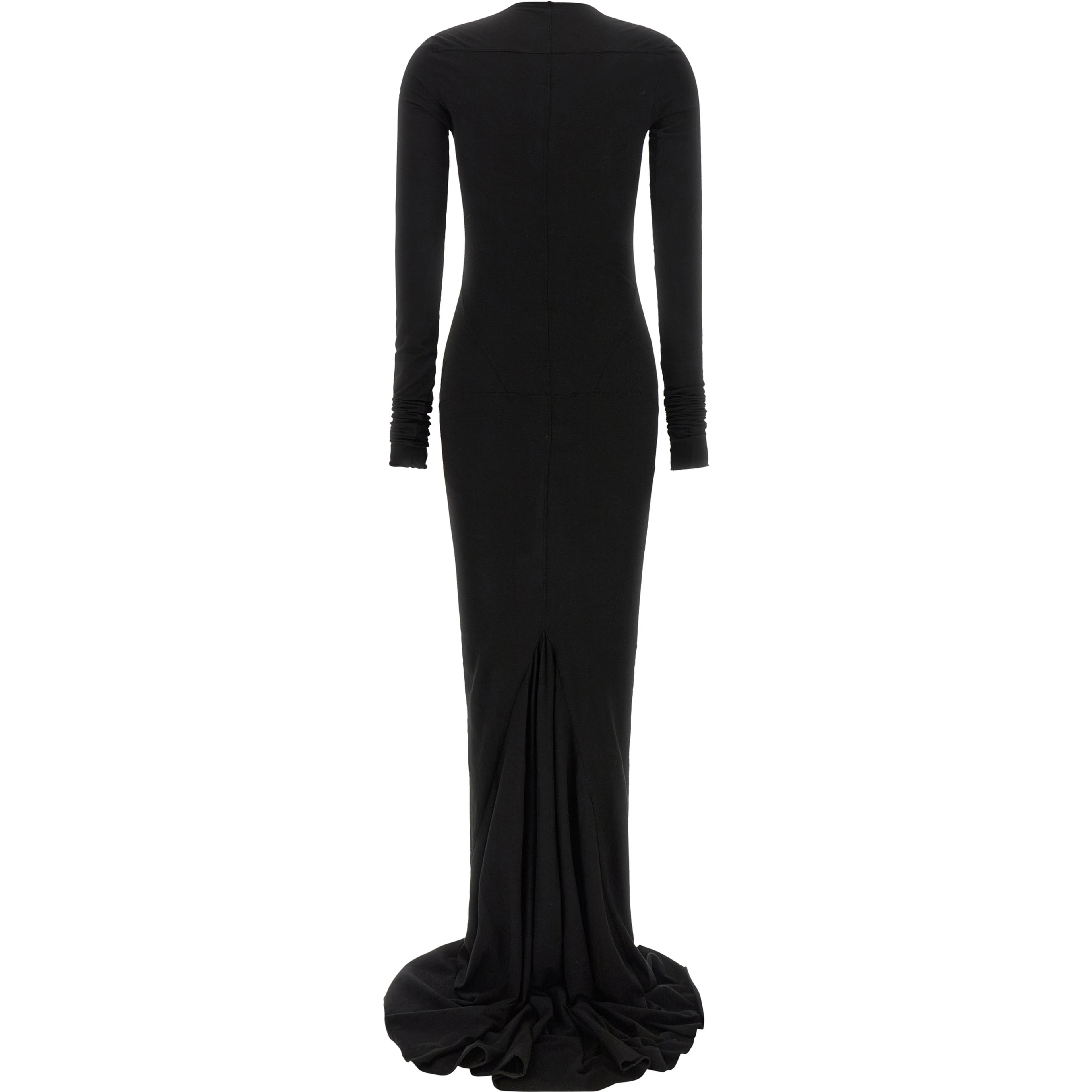 Black Cotton Long Dress