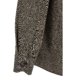 Brown Wool Blouse