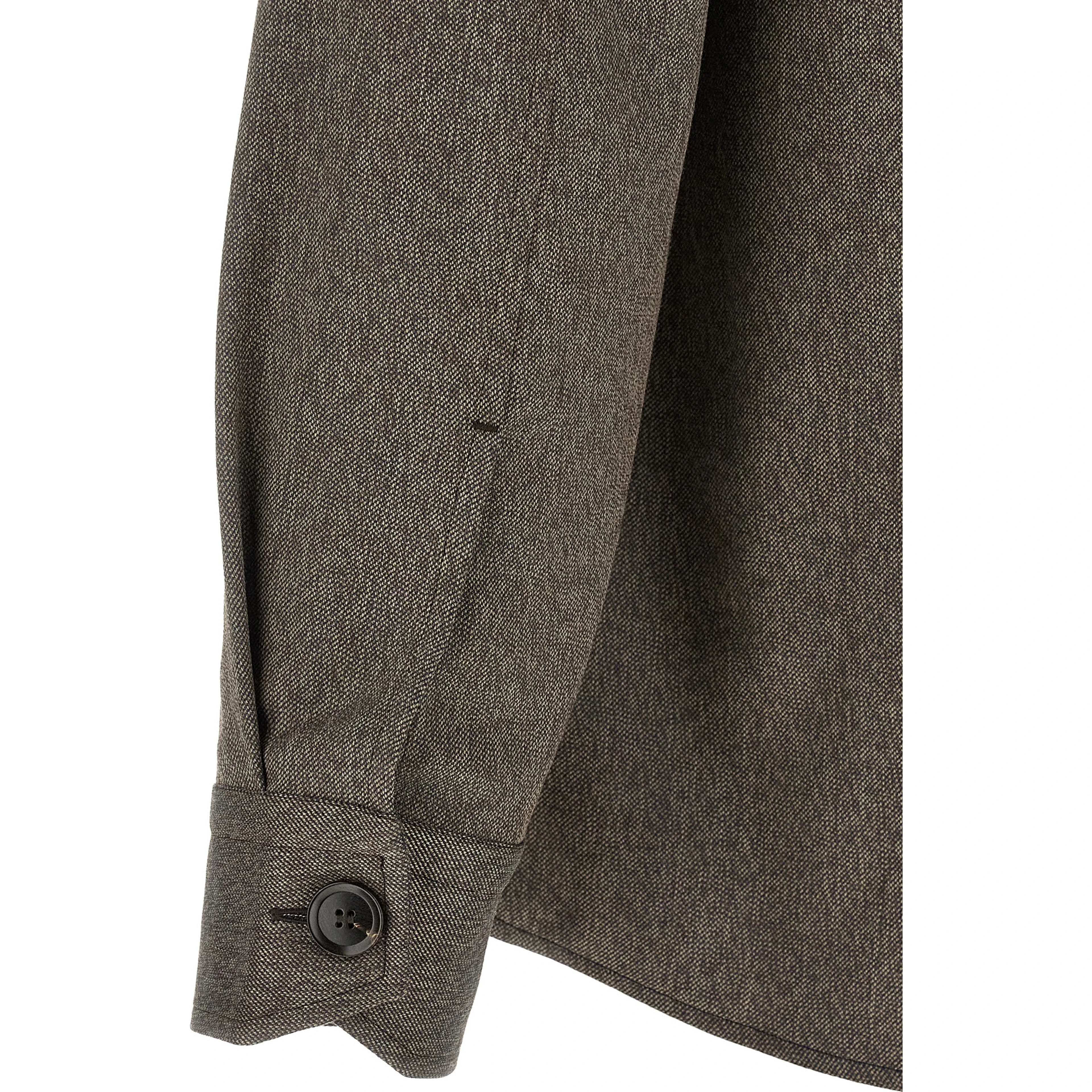 Brown Wool Blouse