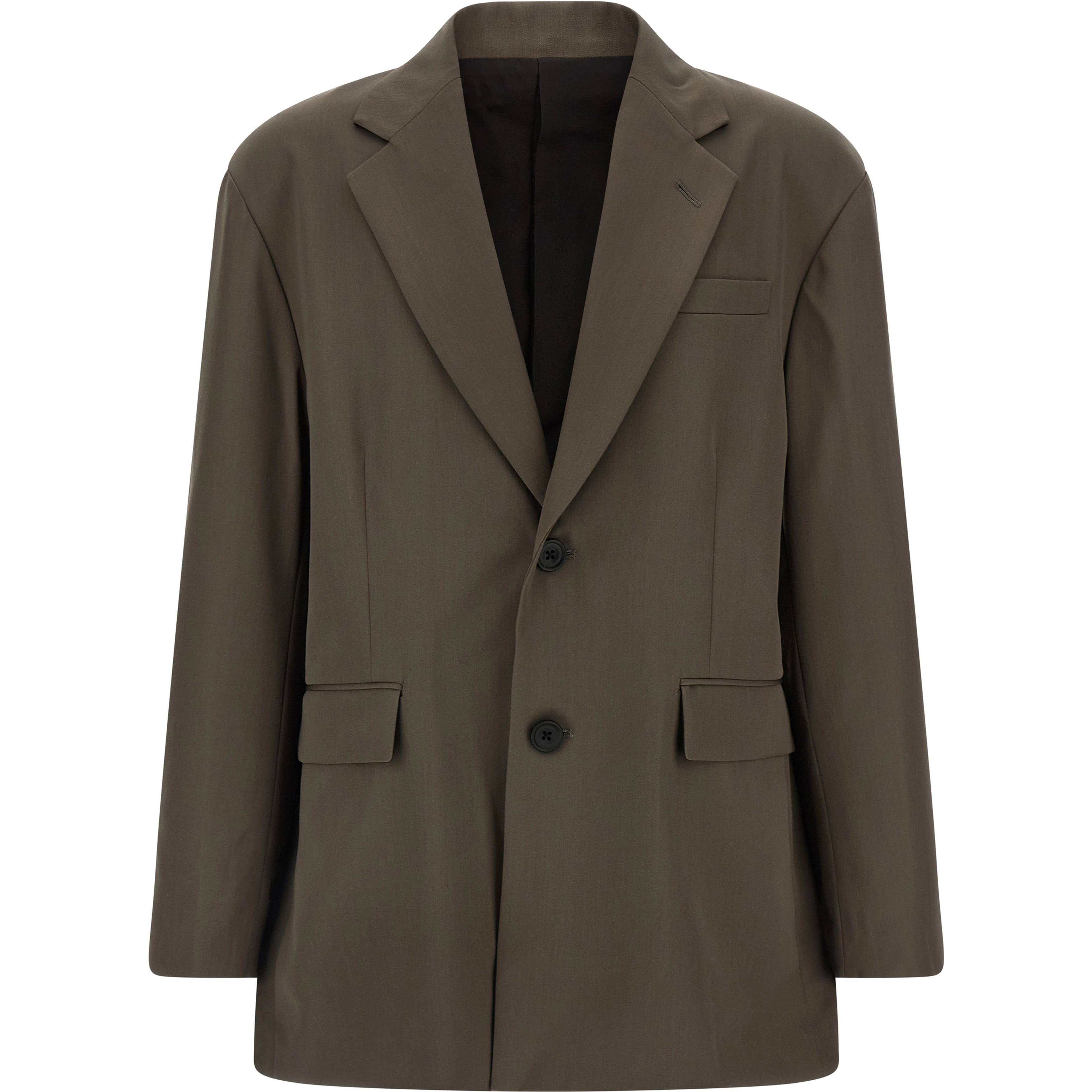 Brown Wool Blazer