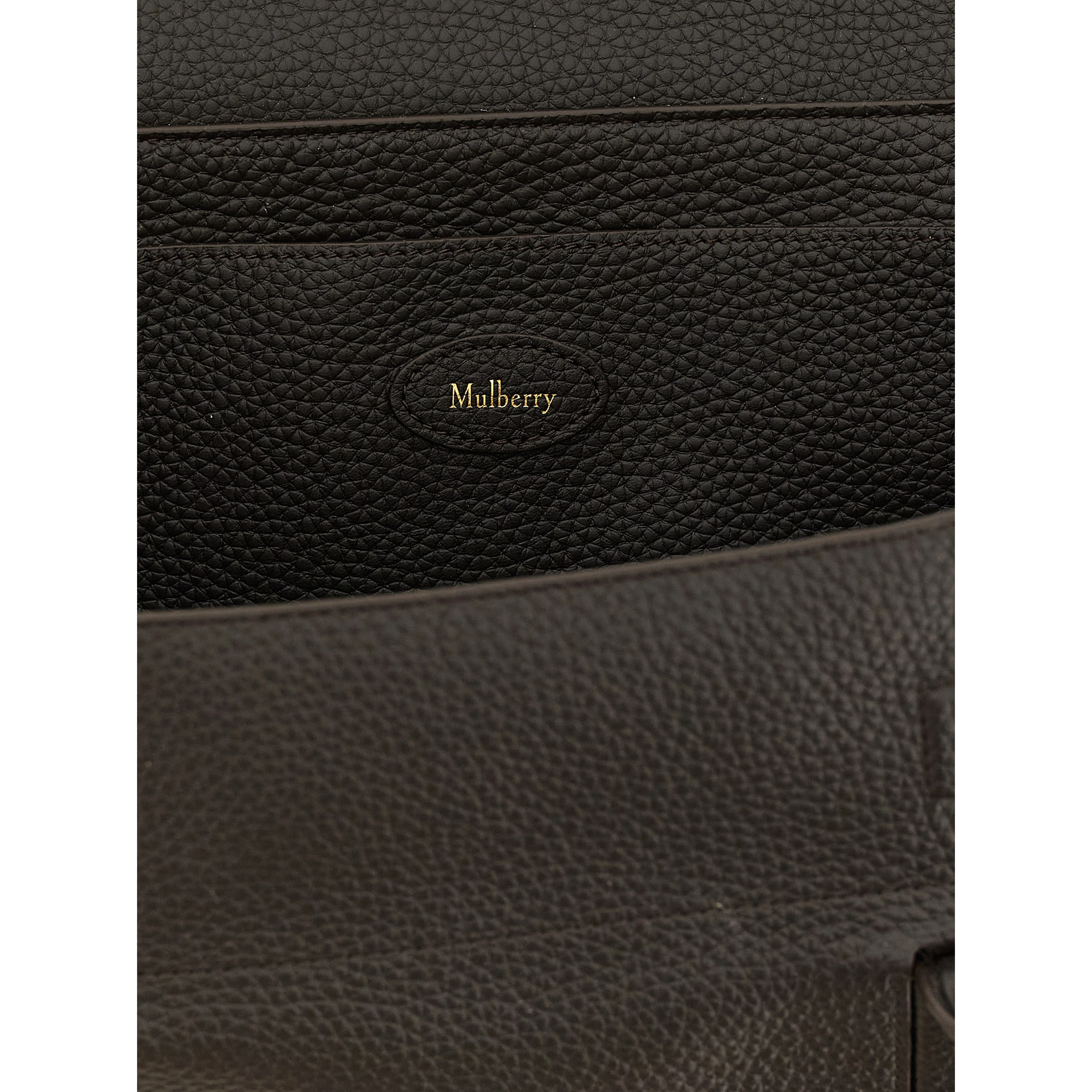 Black Calfskin Shoulder Bag