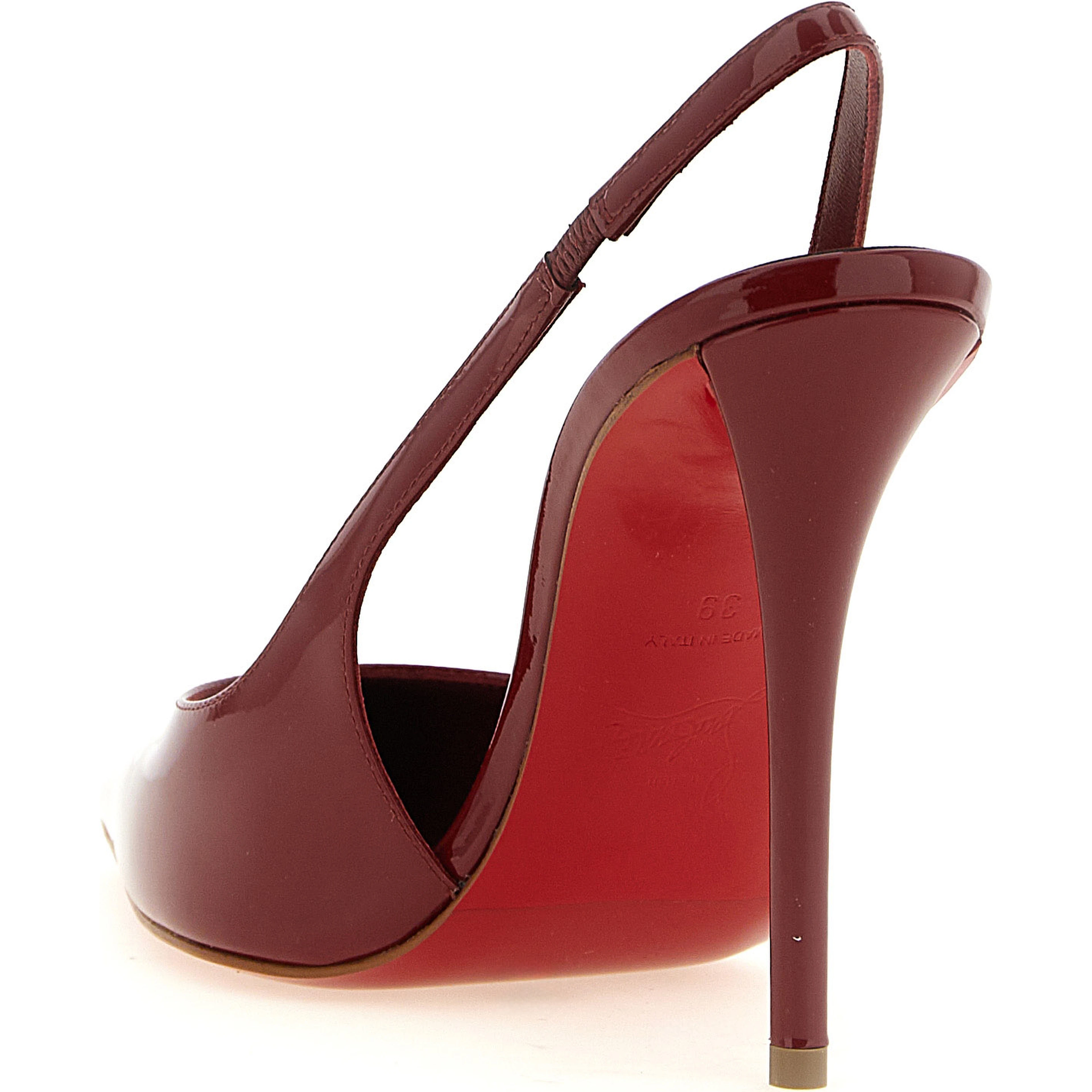 Red Calfskin High Heel Pumps