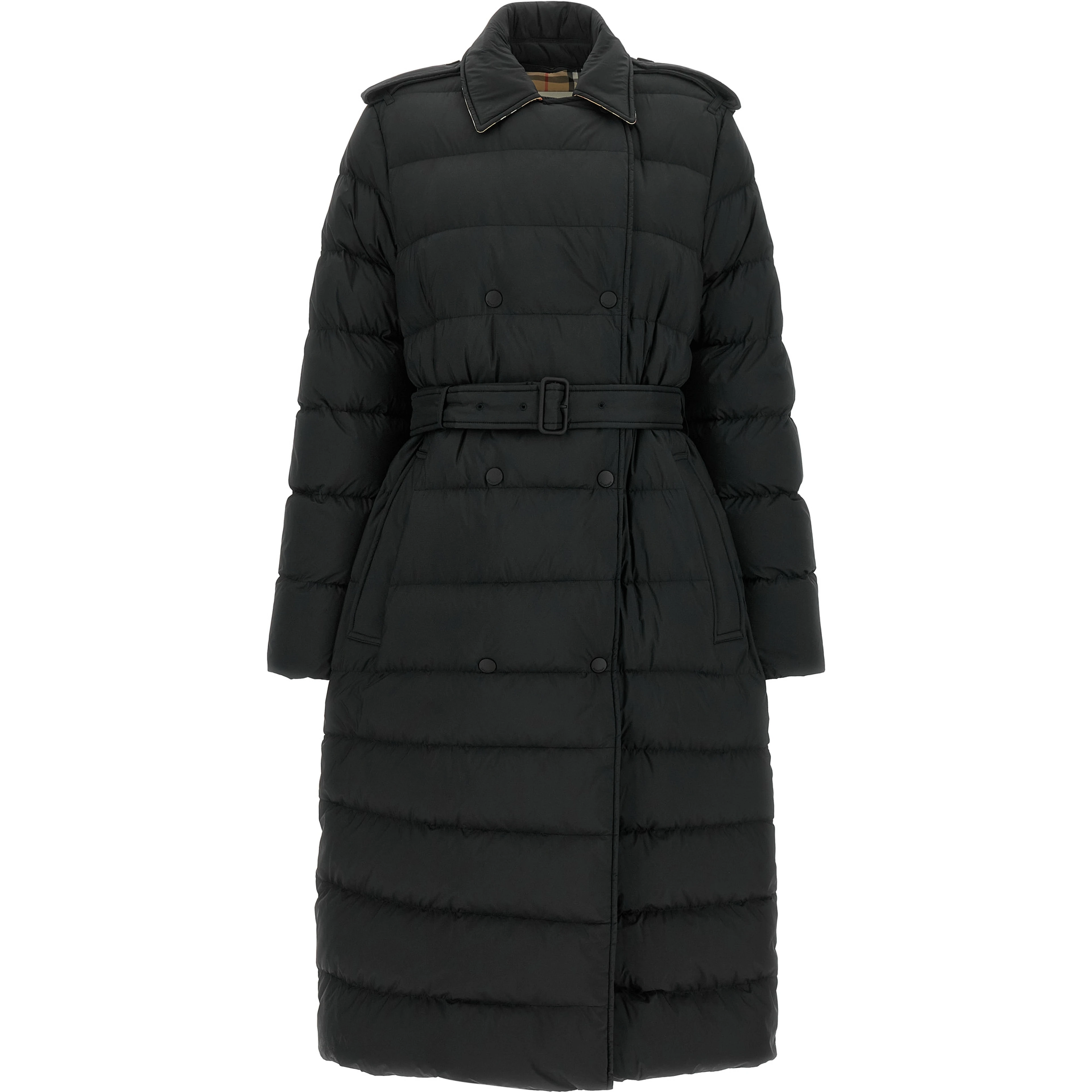 Black Polyamide Coat