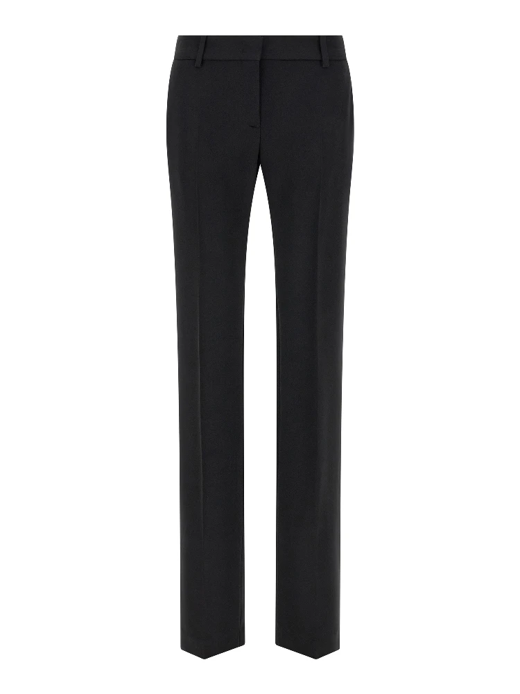 Black Viscose Dress Pants