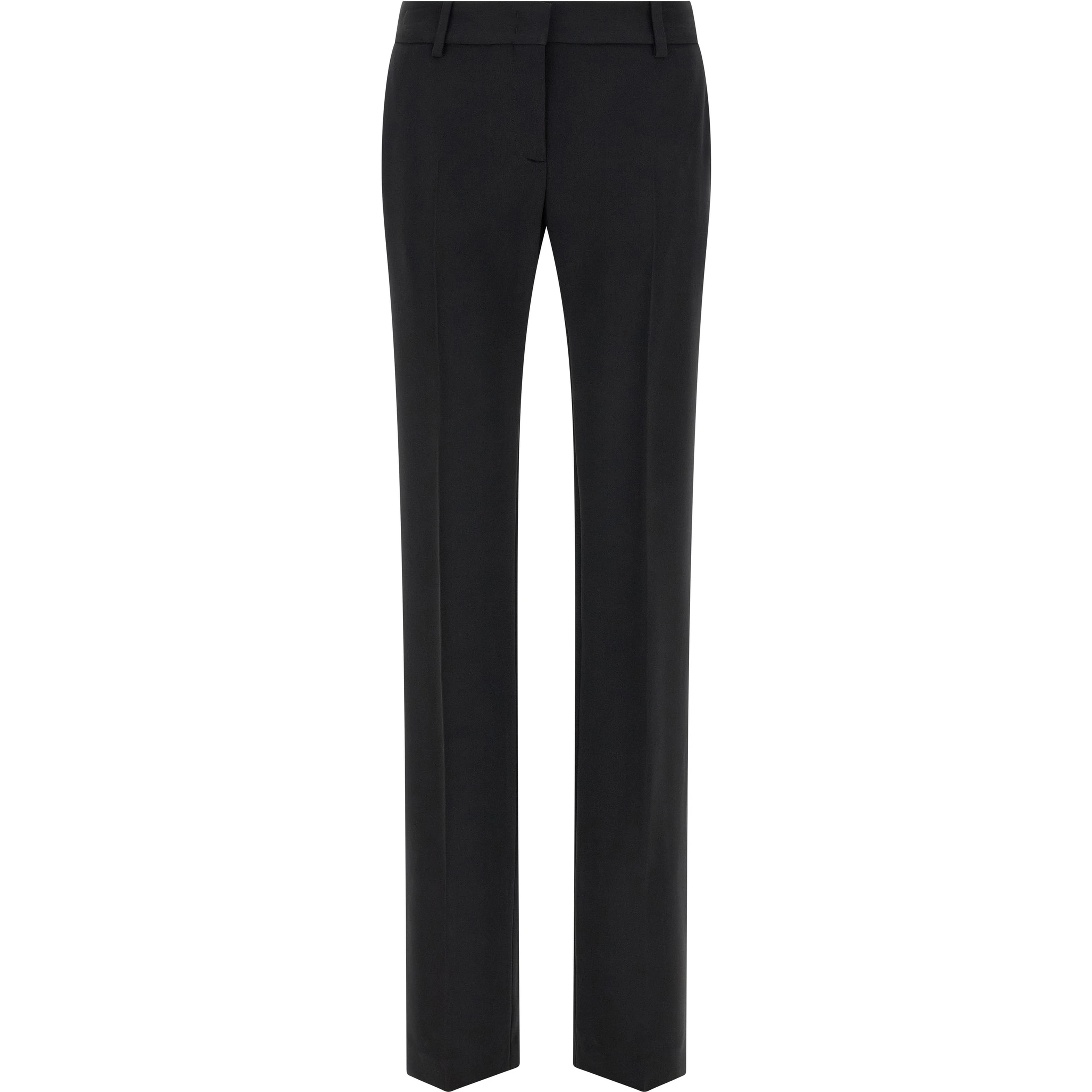 Black Viscose Dress Pants