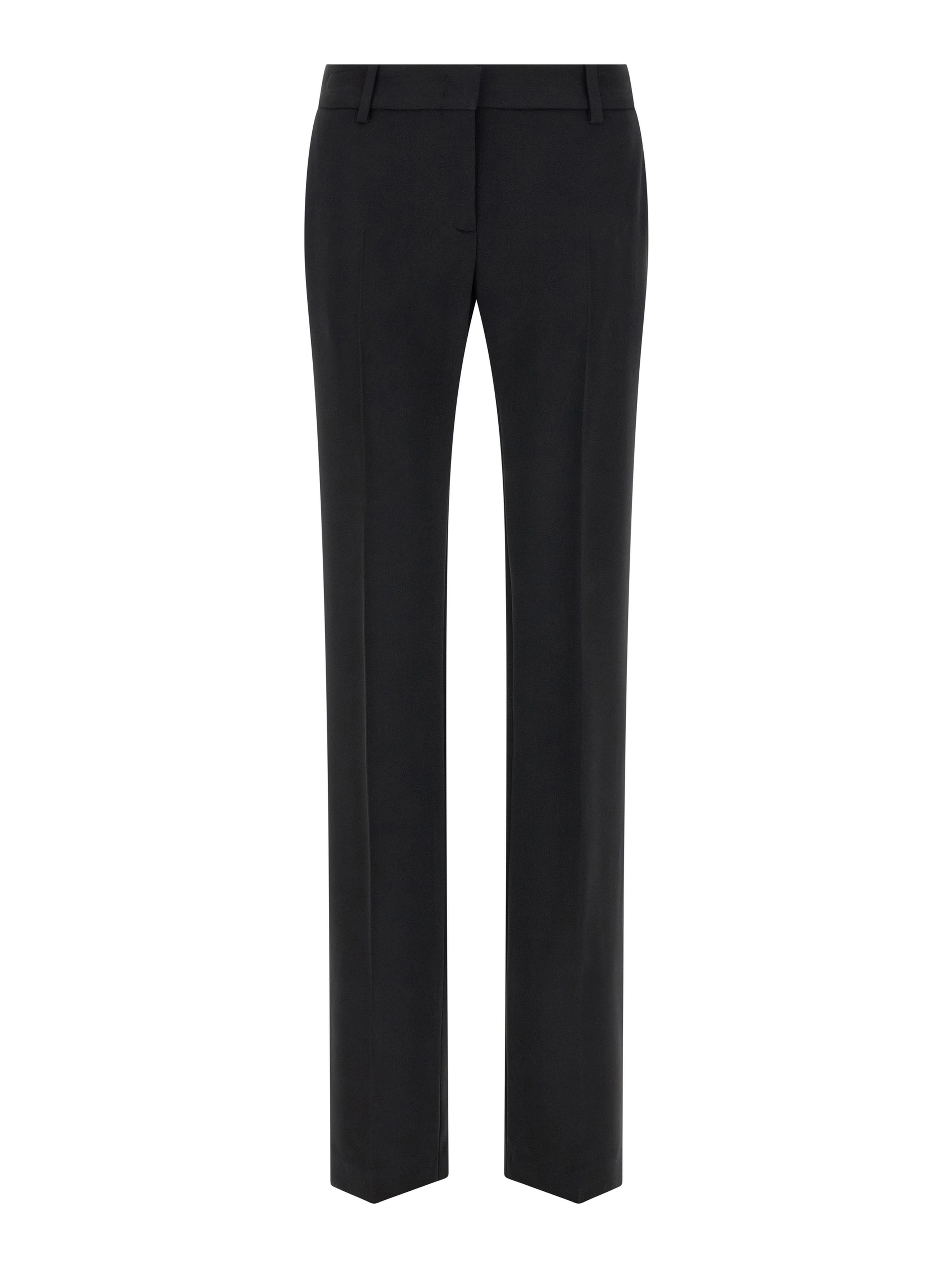 Black Viscose Dress Pants