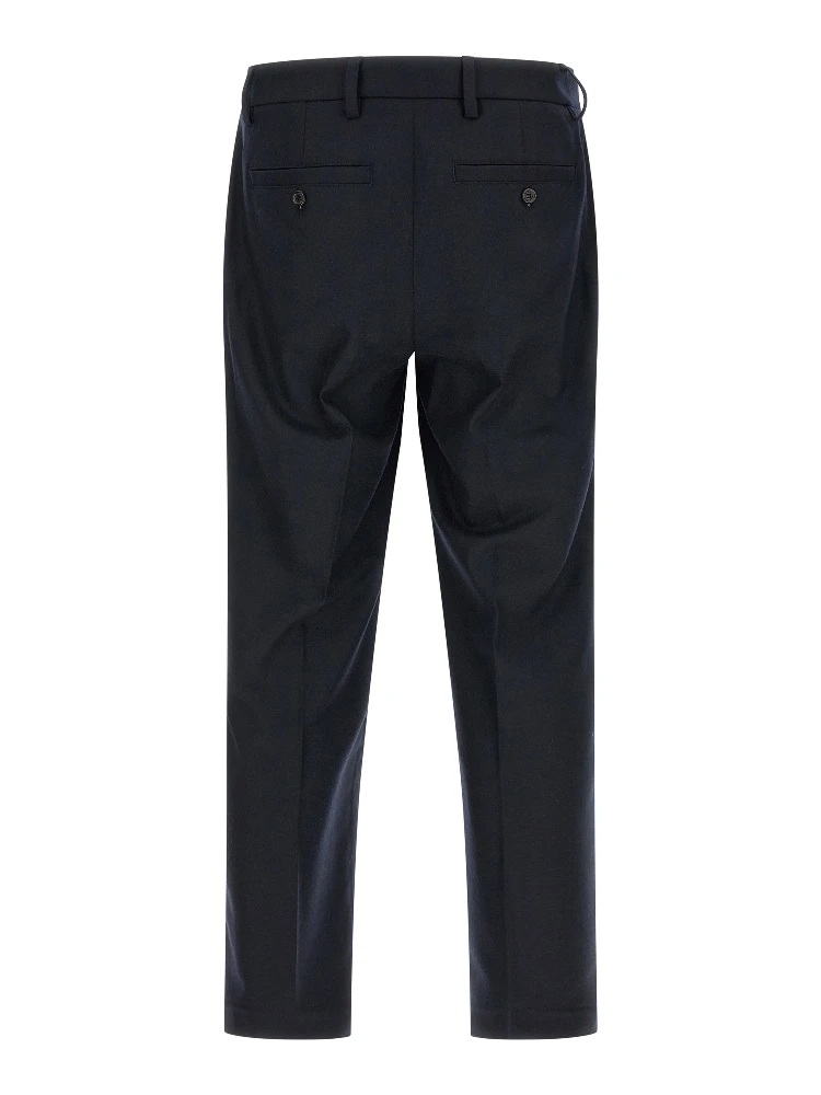 Blue Wool Casual Pants alternative